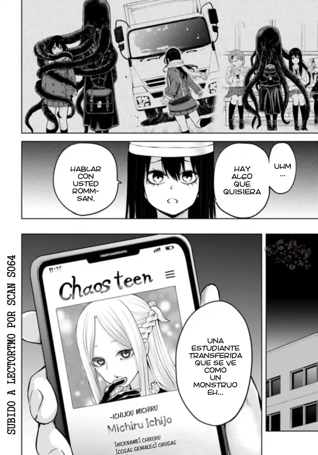 Mieruko-chan capítulo 45, página 8