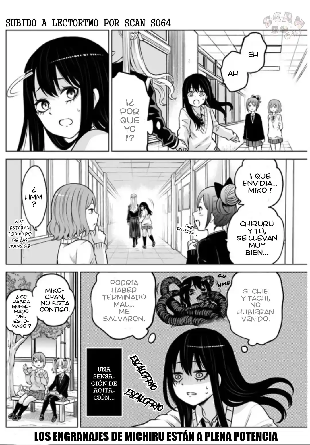 Mieruko-chan capítulo 47, página 37