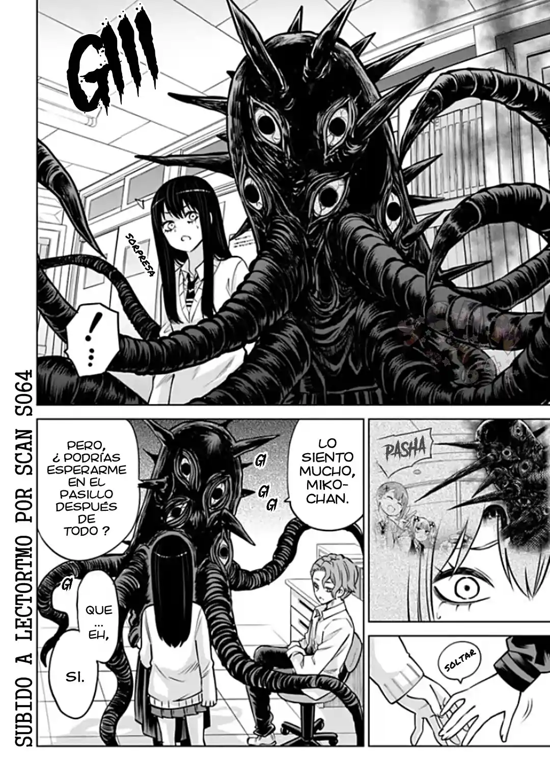 Mieruko-chan capítulo 48, página 10