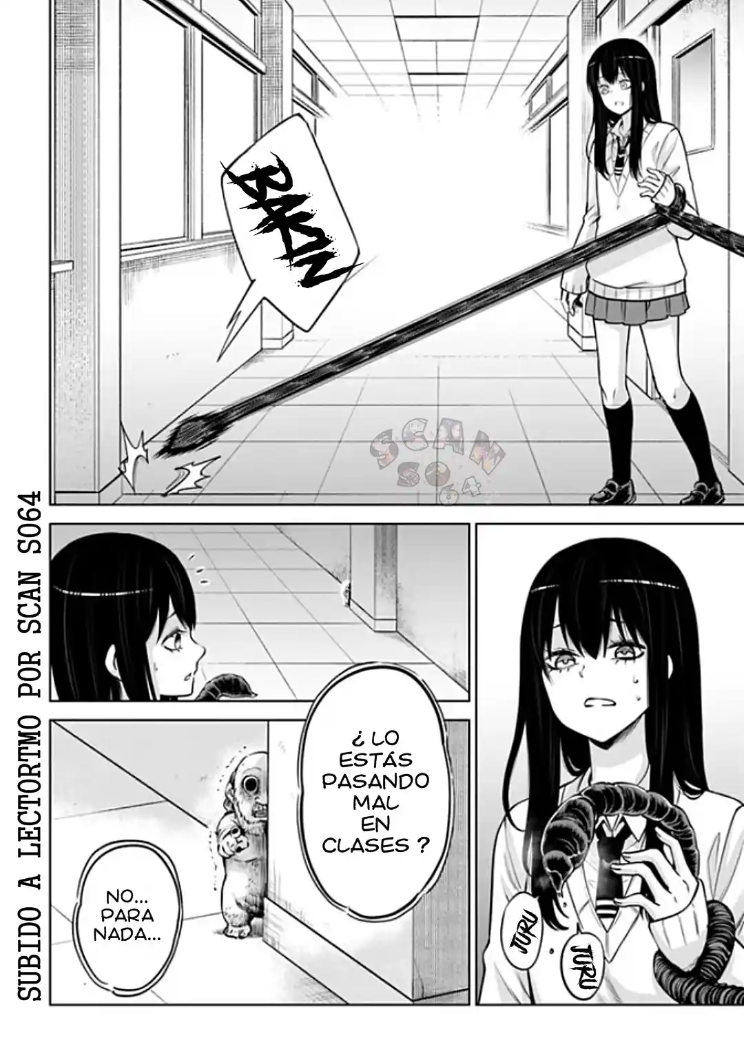 Mieruko-chan capítulo 48, página 14