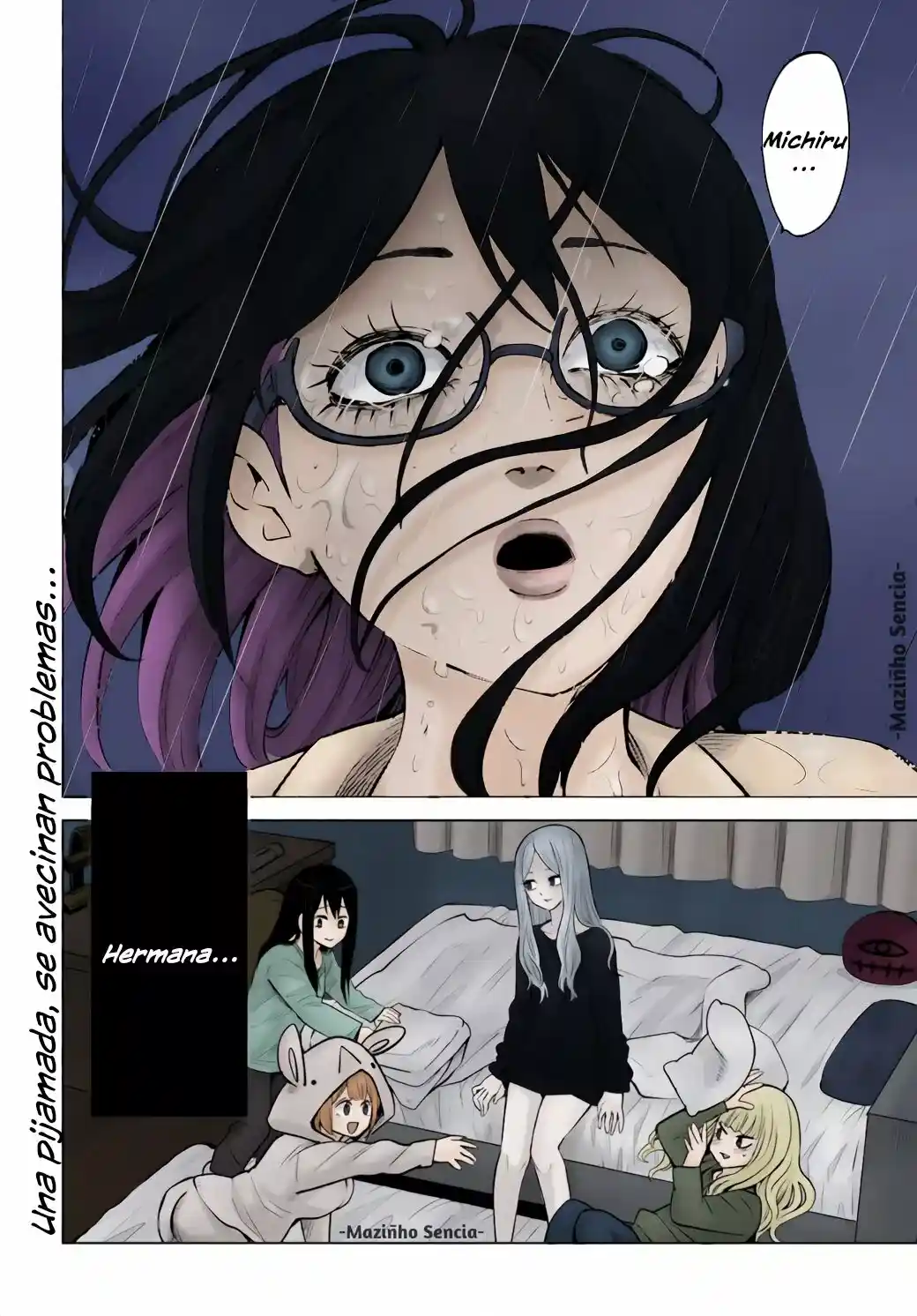 Mieruko-chan capítulo 50.2, página 18