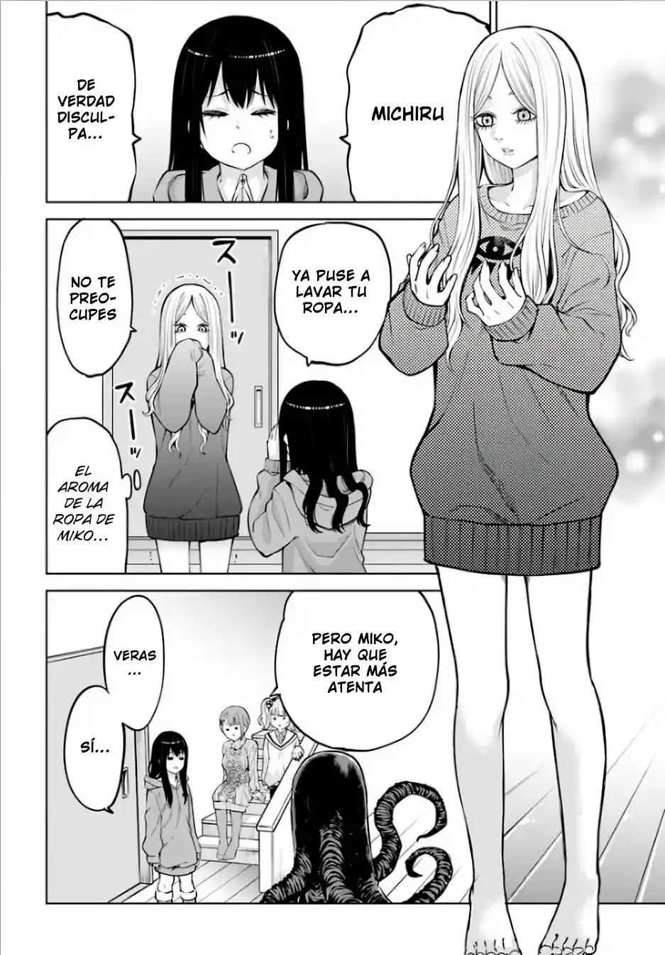 Mieruko-chan capítulo 50, página 17