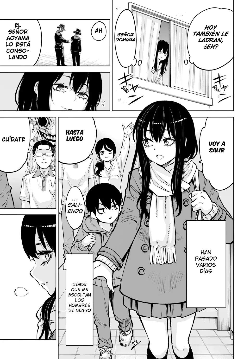 Mieruko-chan capítulo 68, página 3