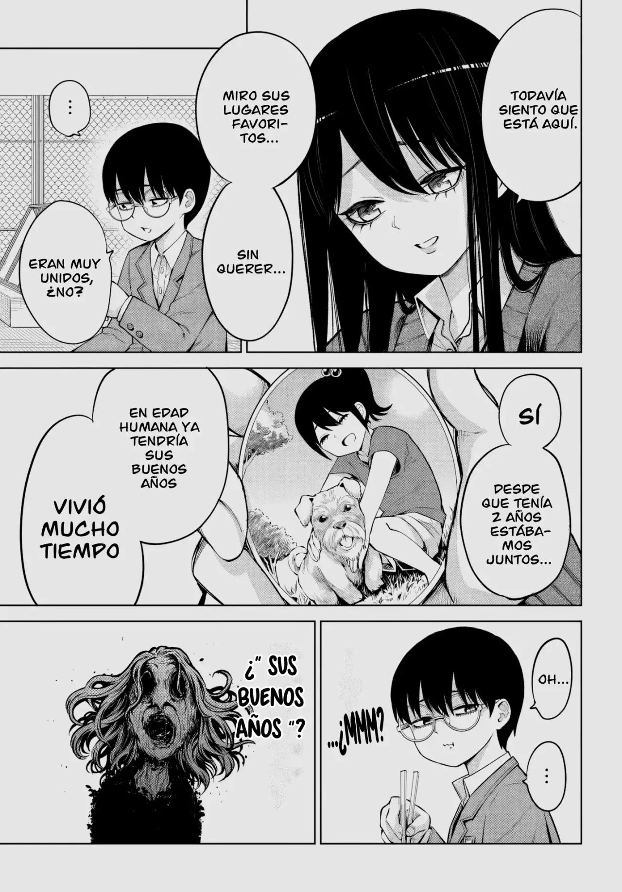 Mieruko-chan capítulo 69, página 6