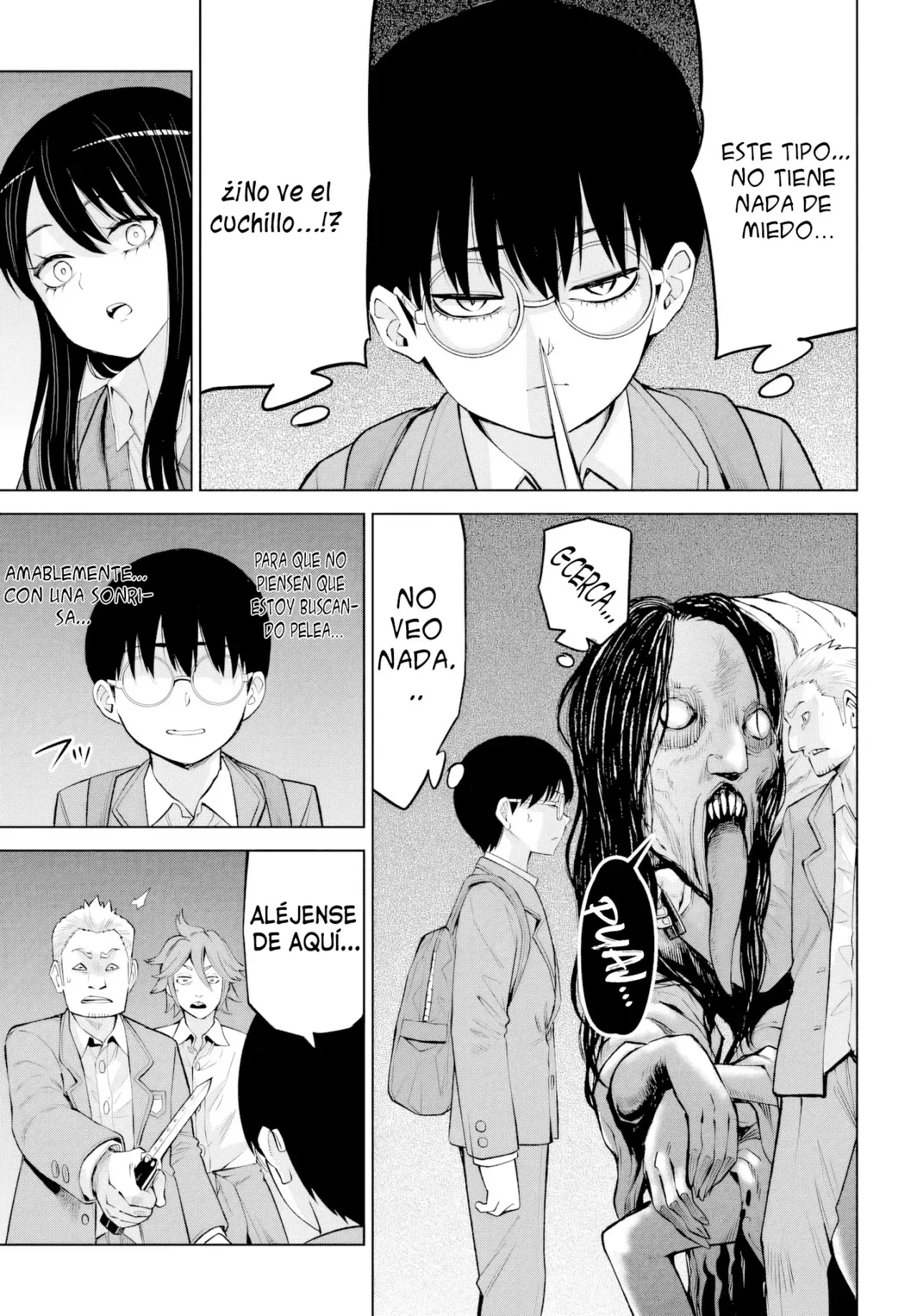 Mieruko-chan capítulo 69, página 33