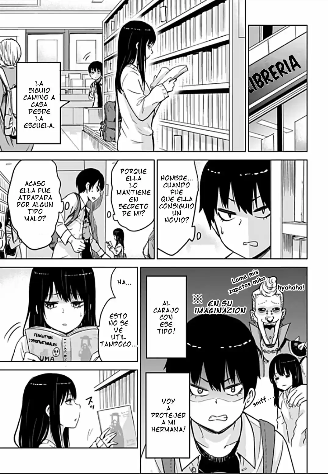 Mieruko-chan capítulo 7, página 8