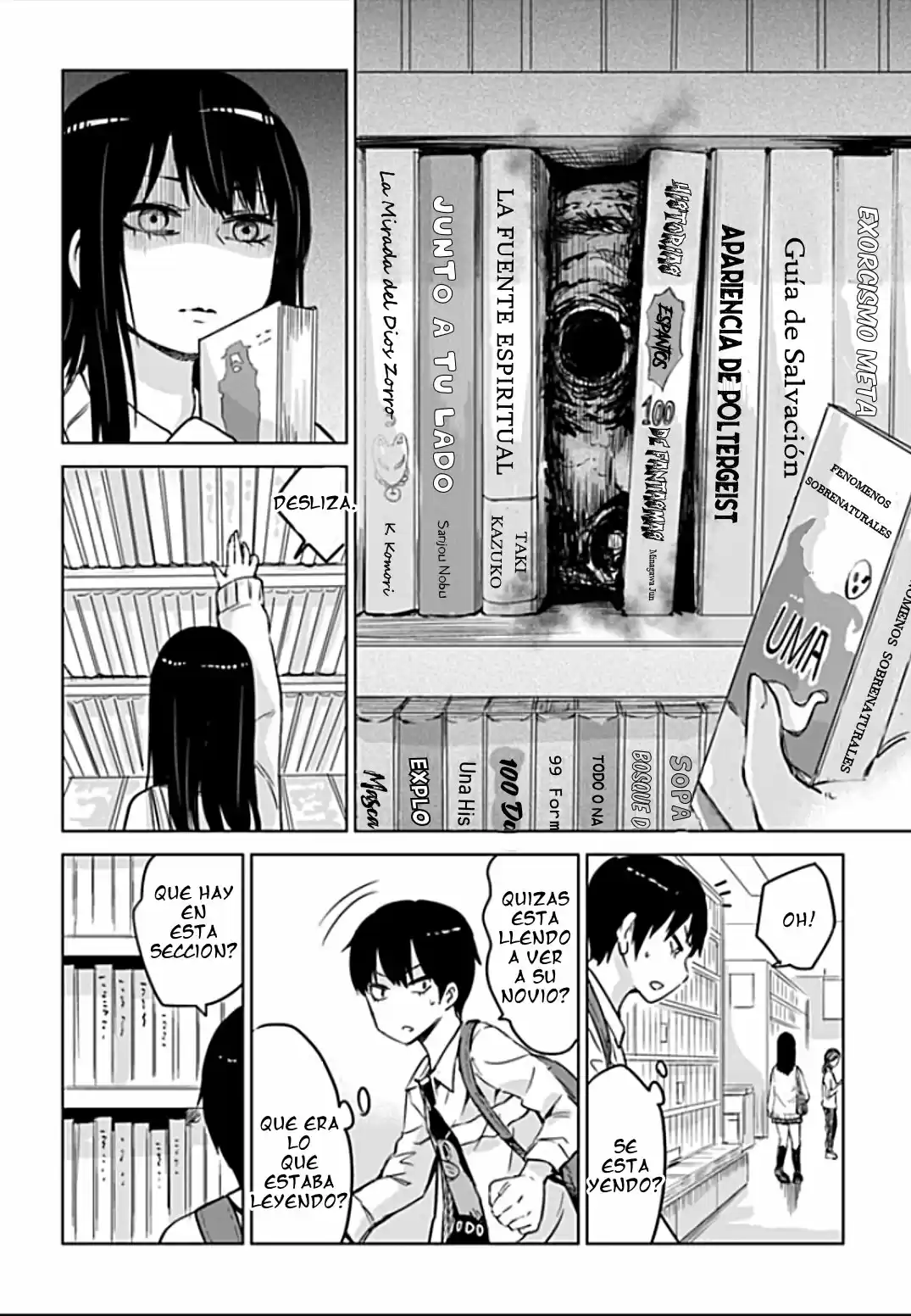 Mieruko-chan capítulo 7, página 9