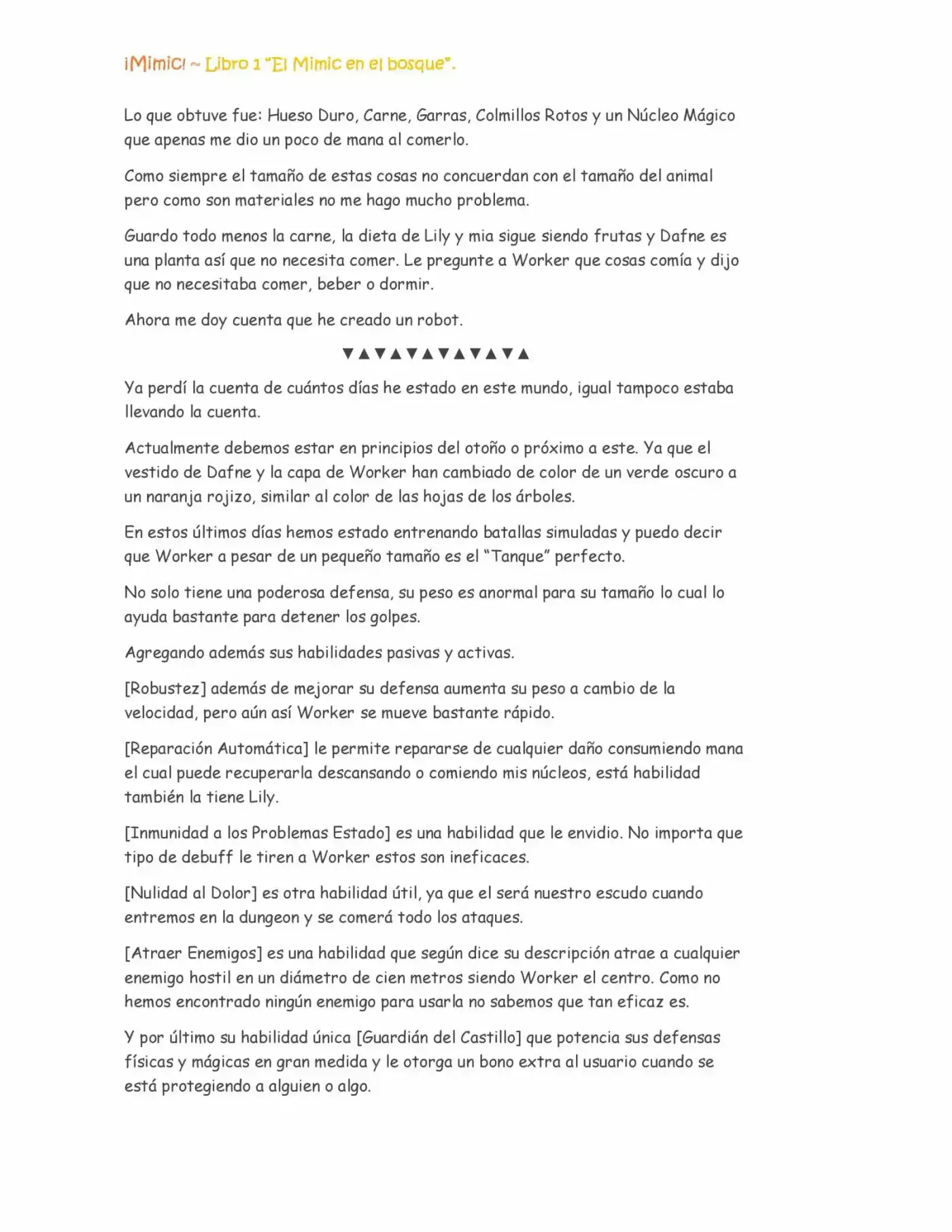¡Mimic! capítulo 14, página 7
