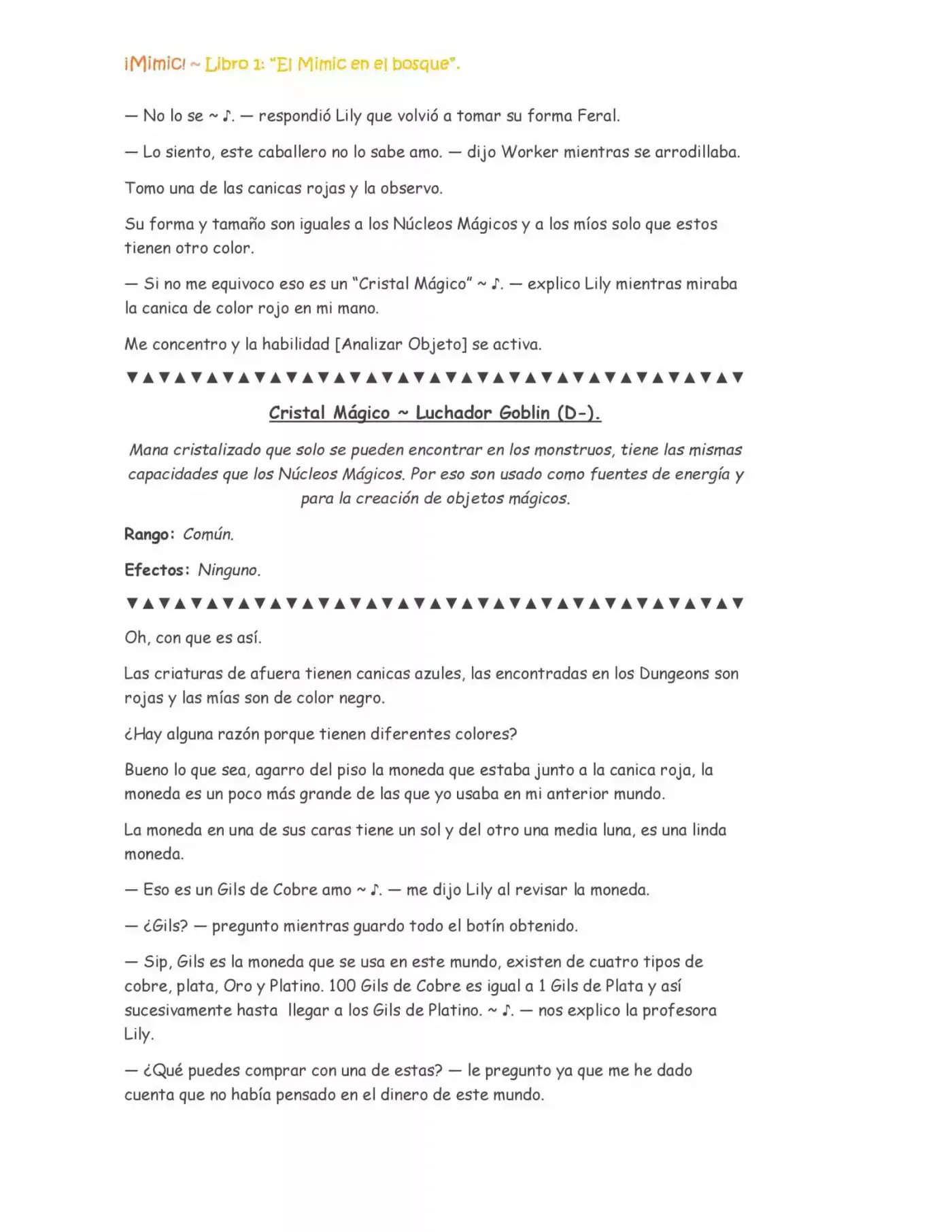¡Mimic! capítulo 15.1, página 6