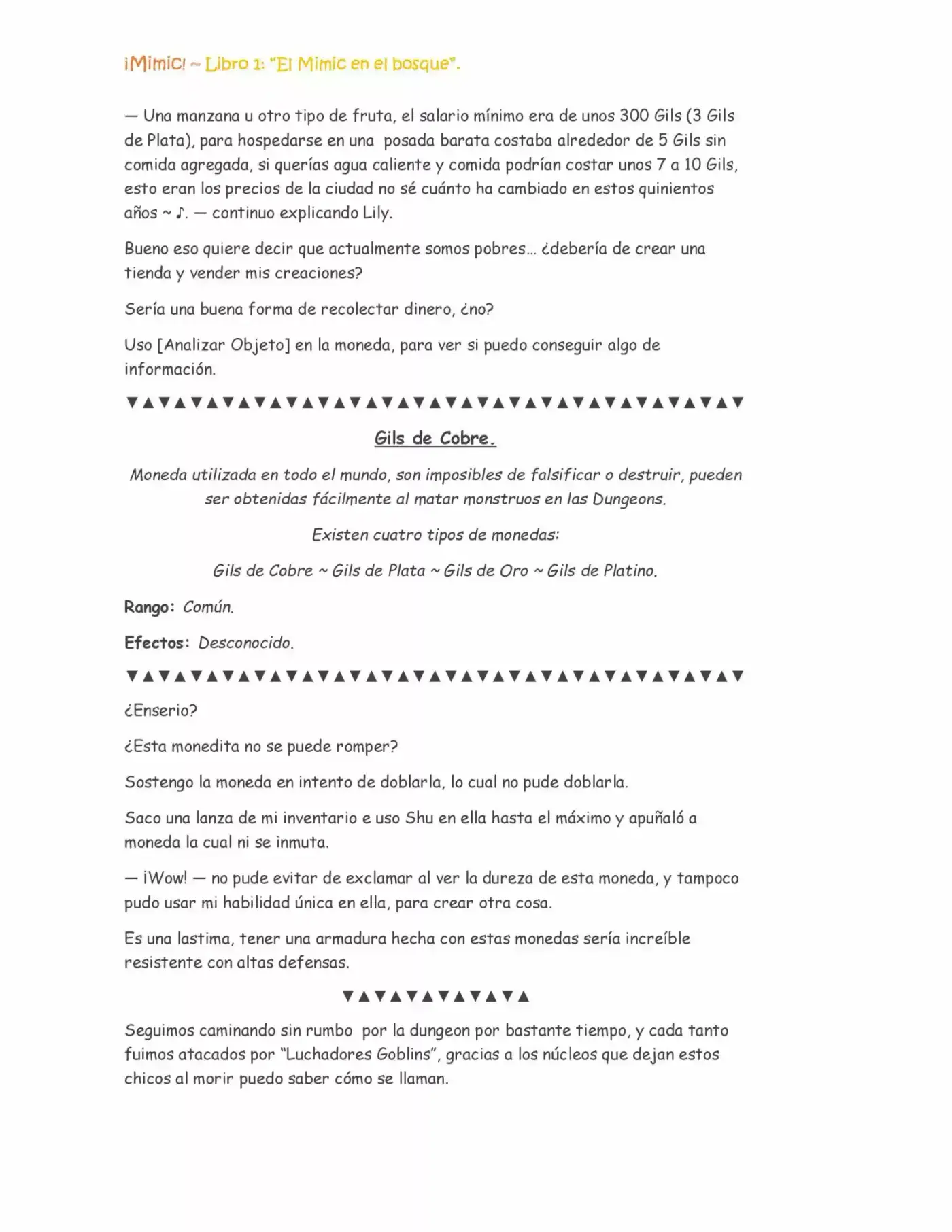 ¡Mimic! capítulo 15.1, página 7