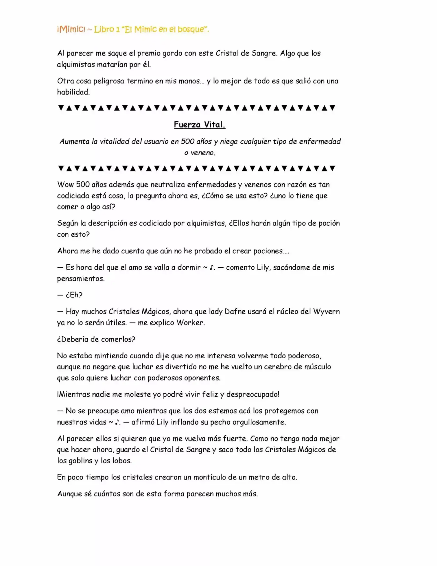 ¡Mimic! capítulo 20, página 8