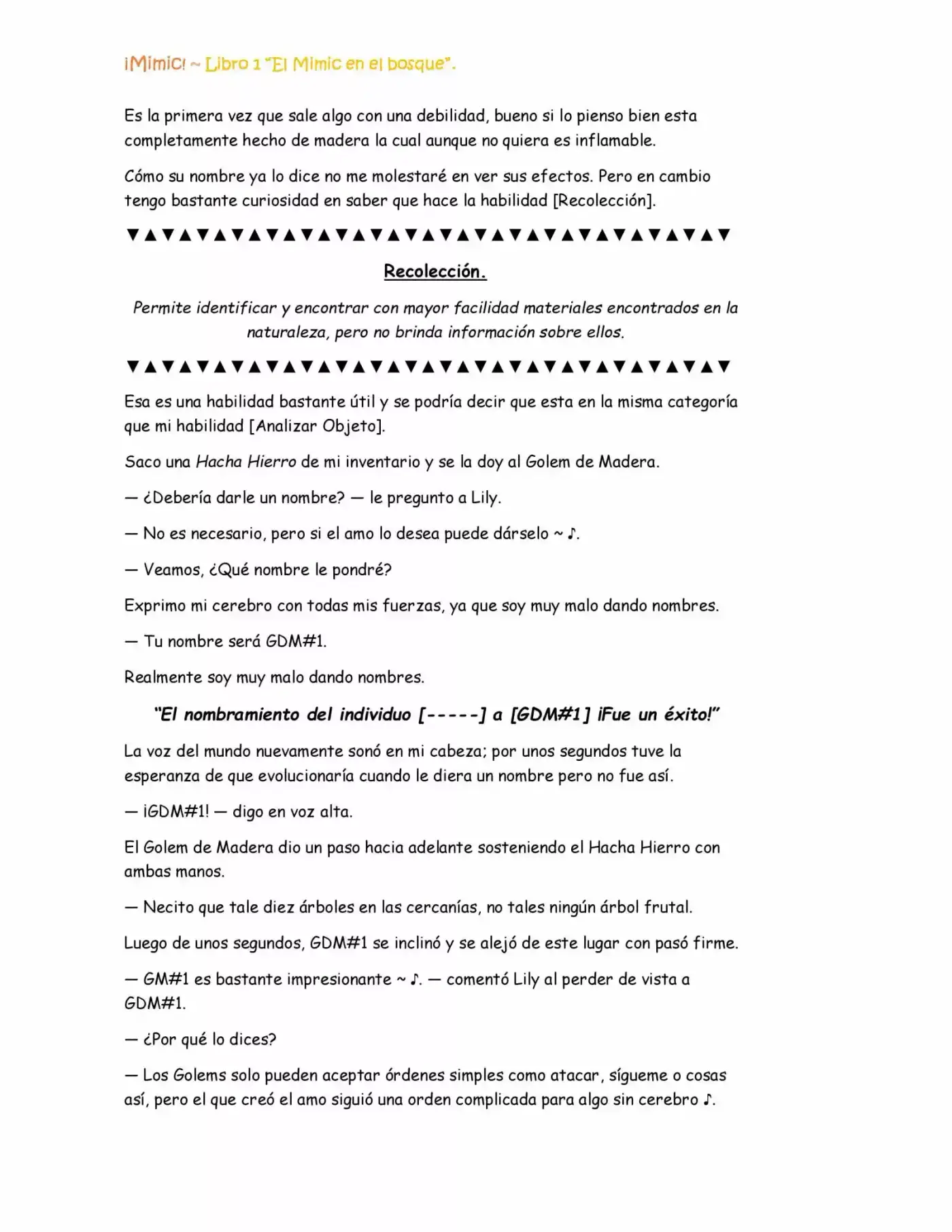 ¡Mimic! capítulo 21, página 7