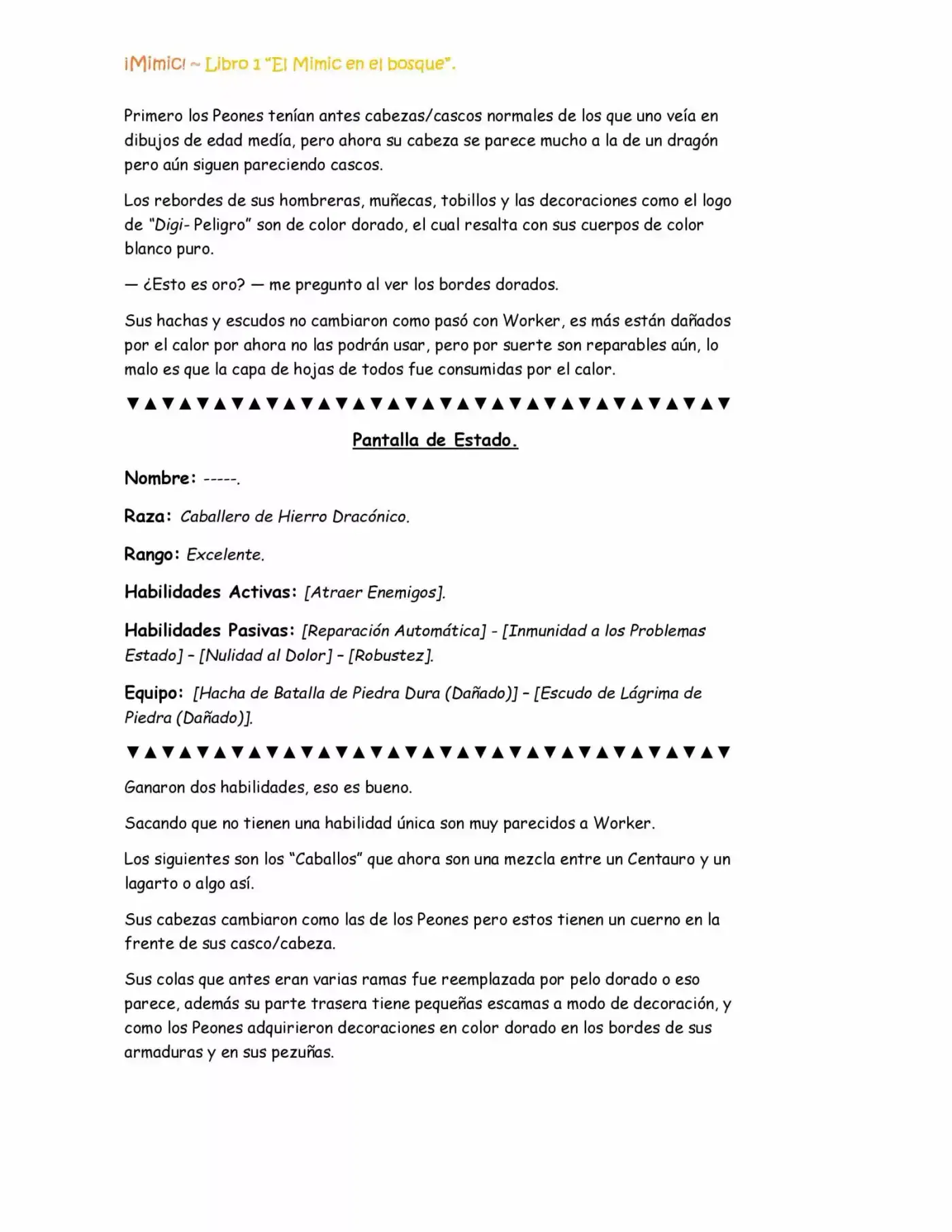 ¡Mimic! capítulo 24, página 8