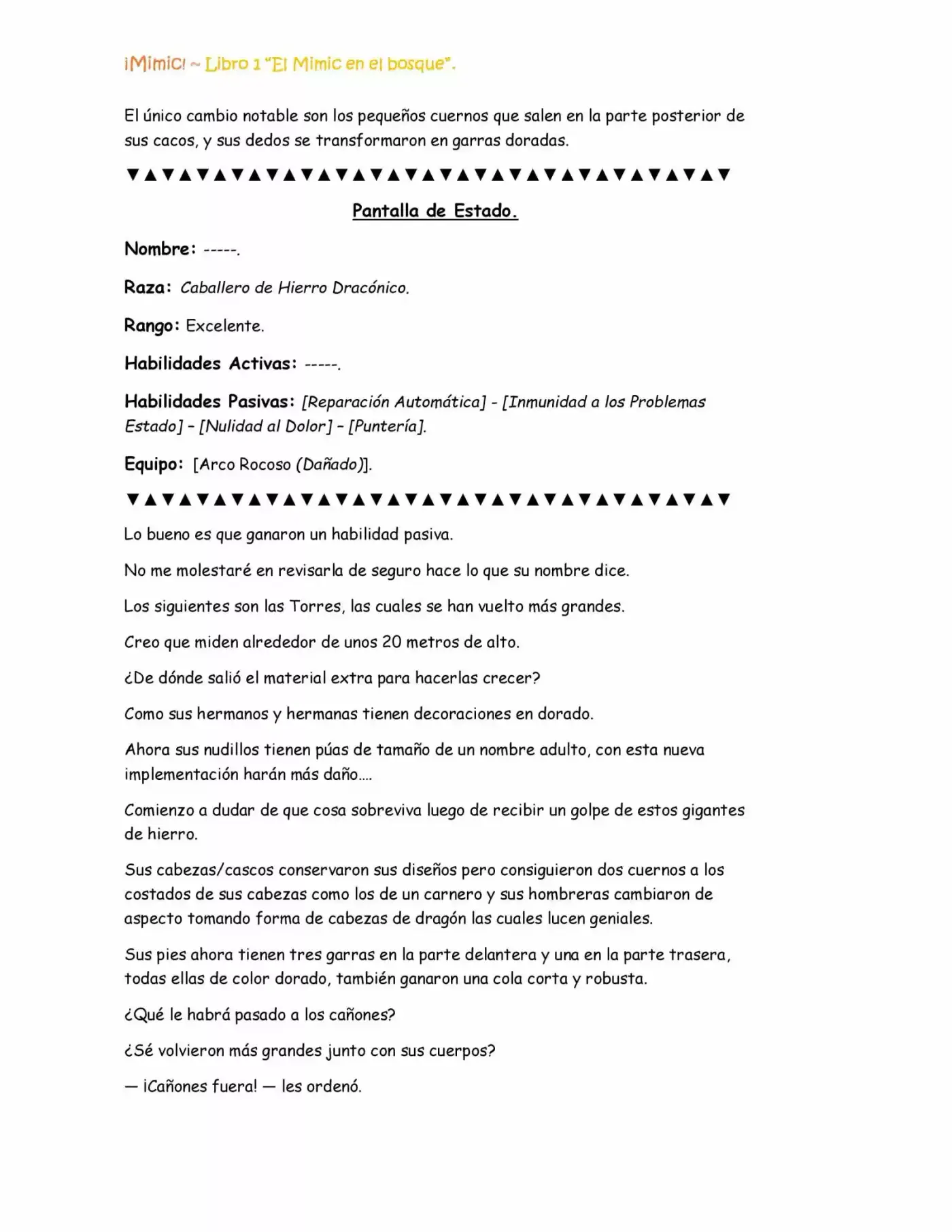 ¡Mimic! capítulo 24, página 10
