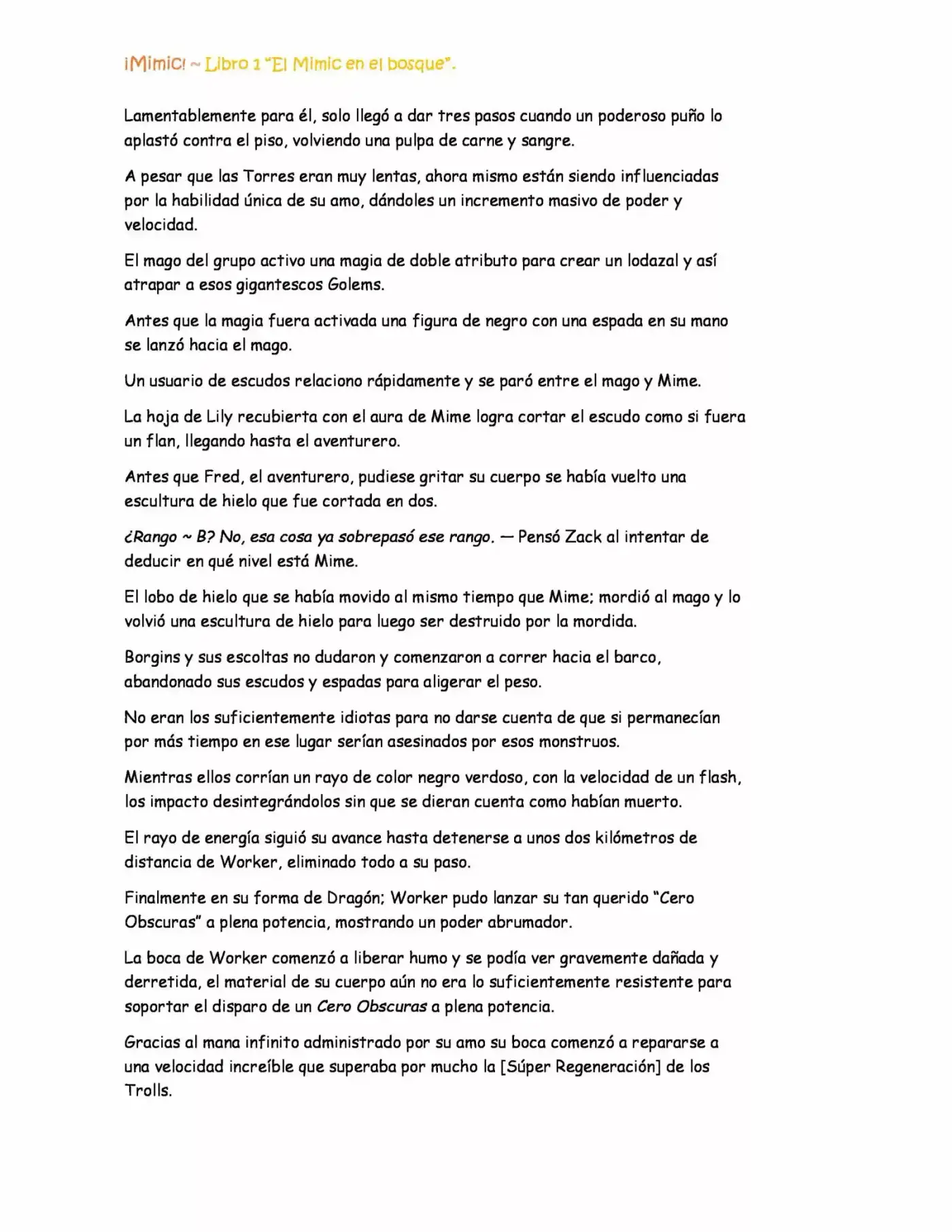 ¡Mimic! capítulo 27, página 4