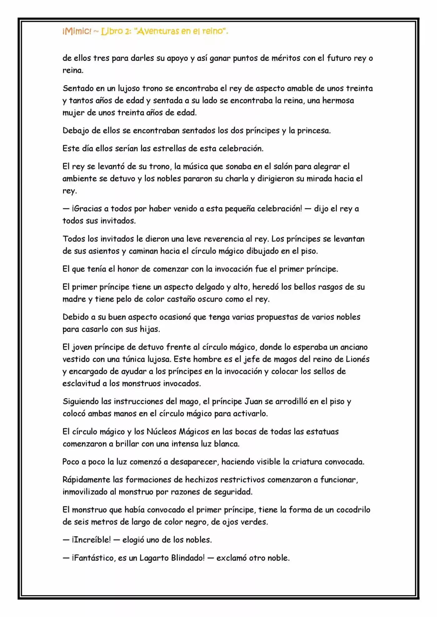 ¡Mimic! capítulo 31, página 2