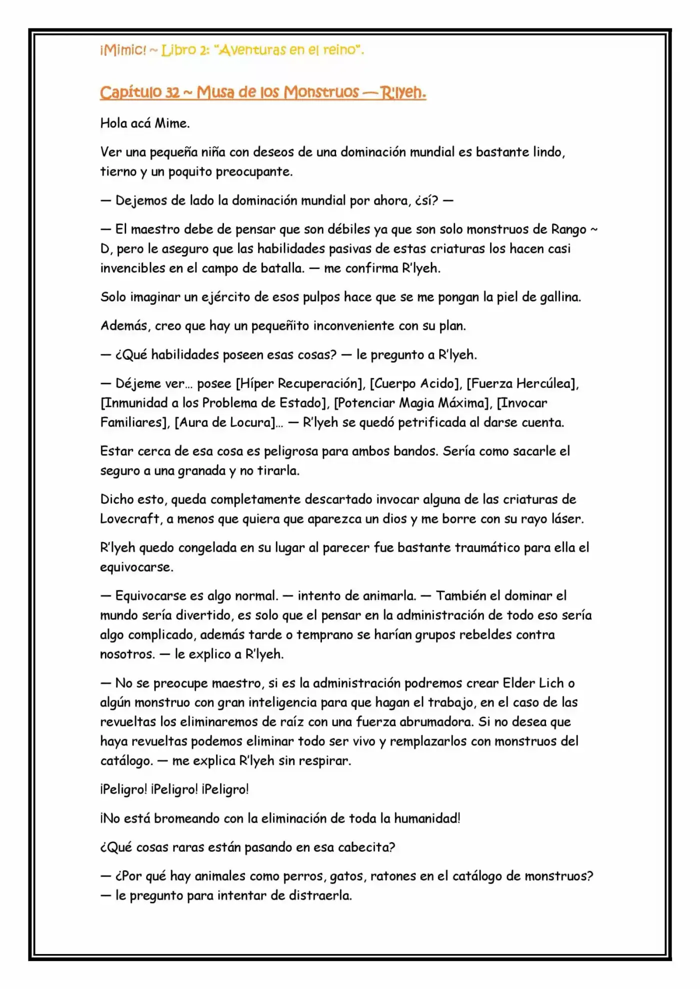 ¡Mimic! capítulo 32, página 1