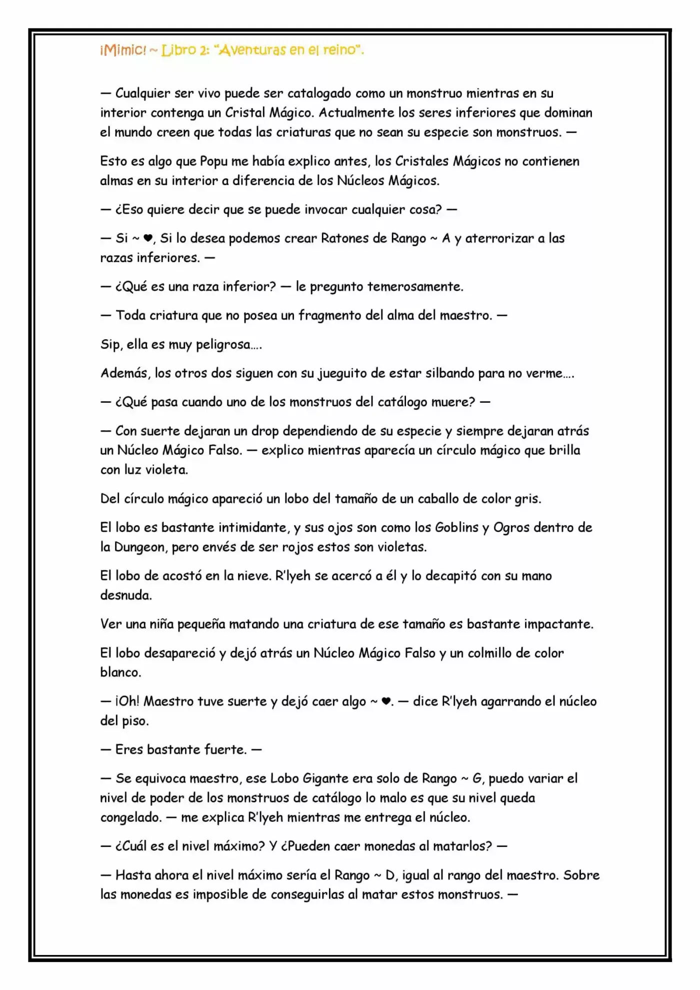 ¡Mimic! capítulo 32, página 2