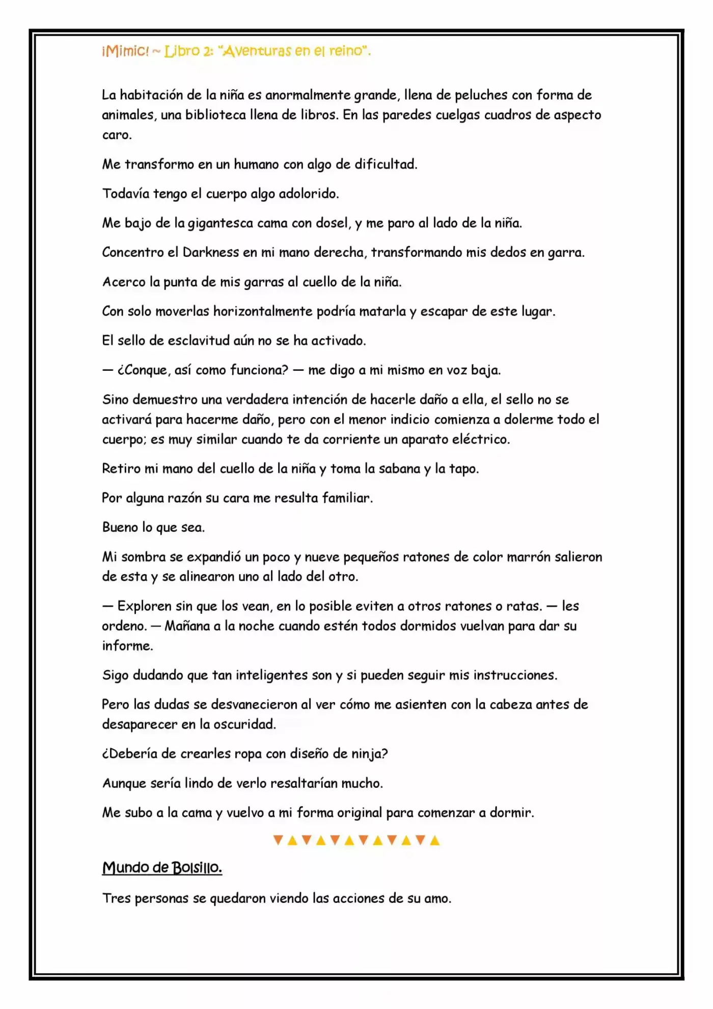 ¡Mimic! capítulo 32, página 6