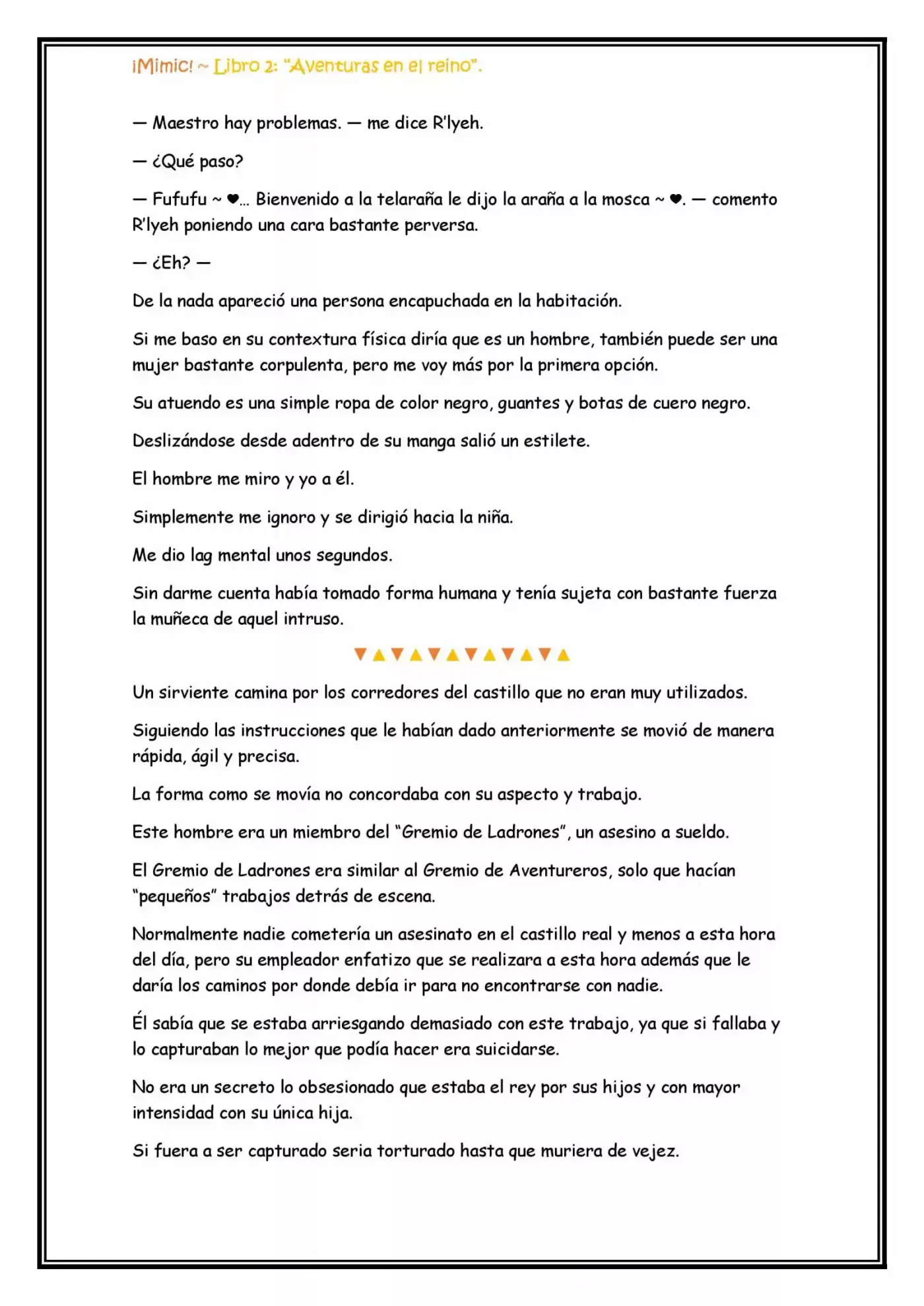 ¡Mimic! capítulo 33, página 6
