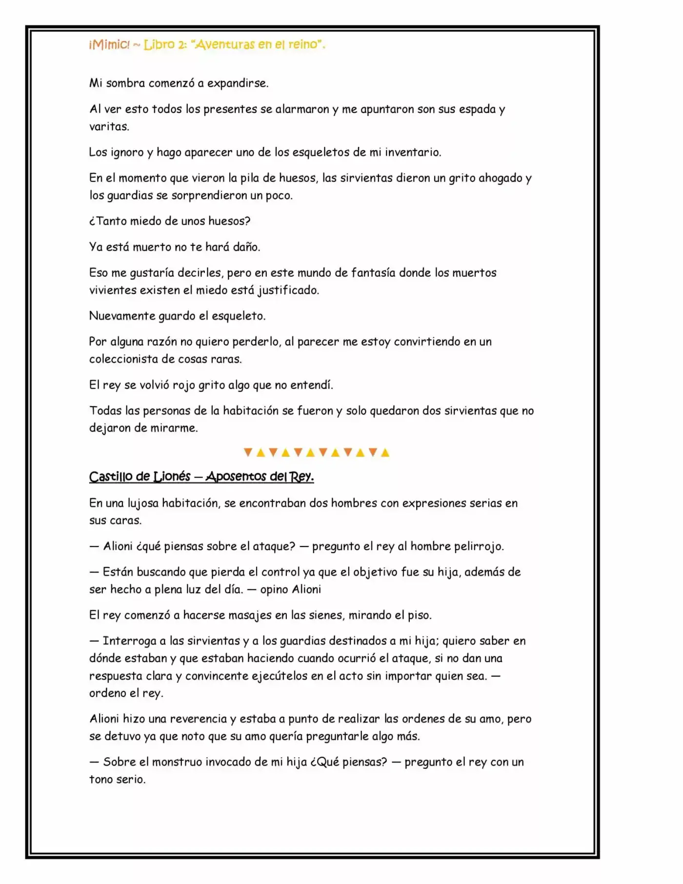 ¡Mimic! capítulo 34, página 6
