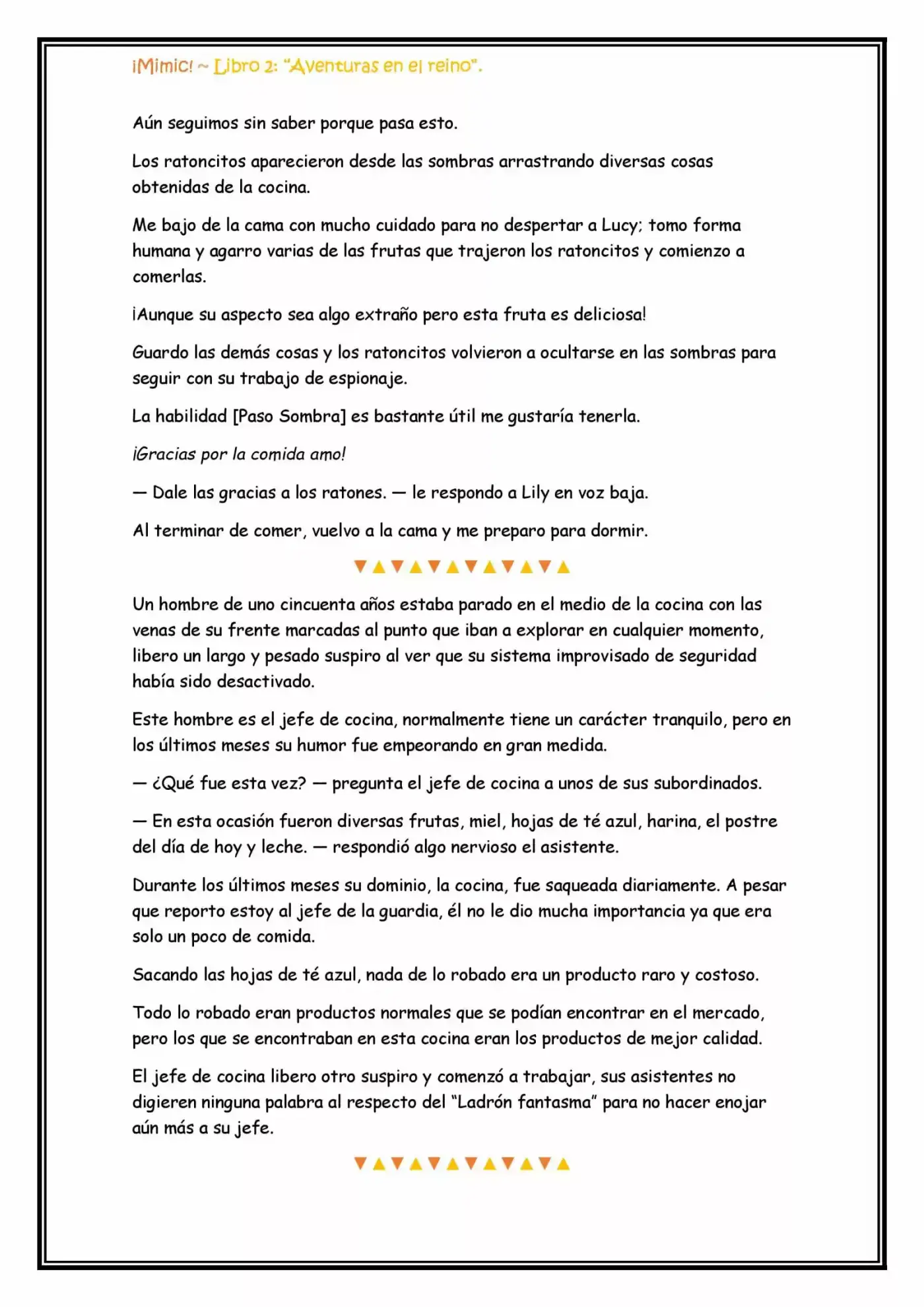 ¡Mimic! capítulo 35, página 4