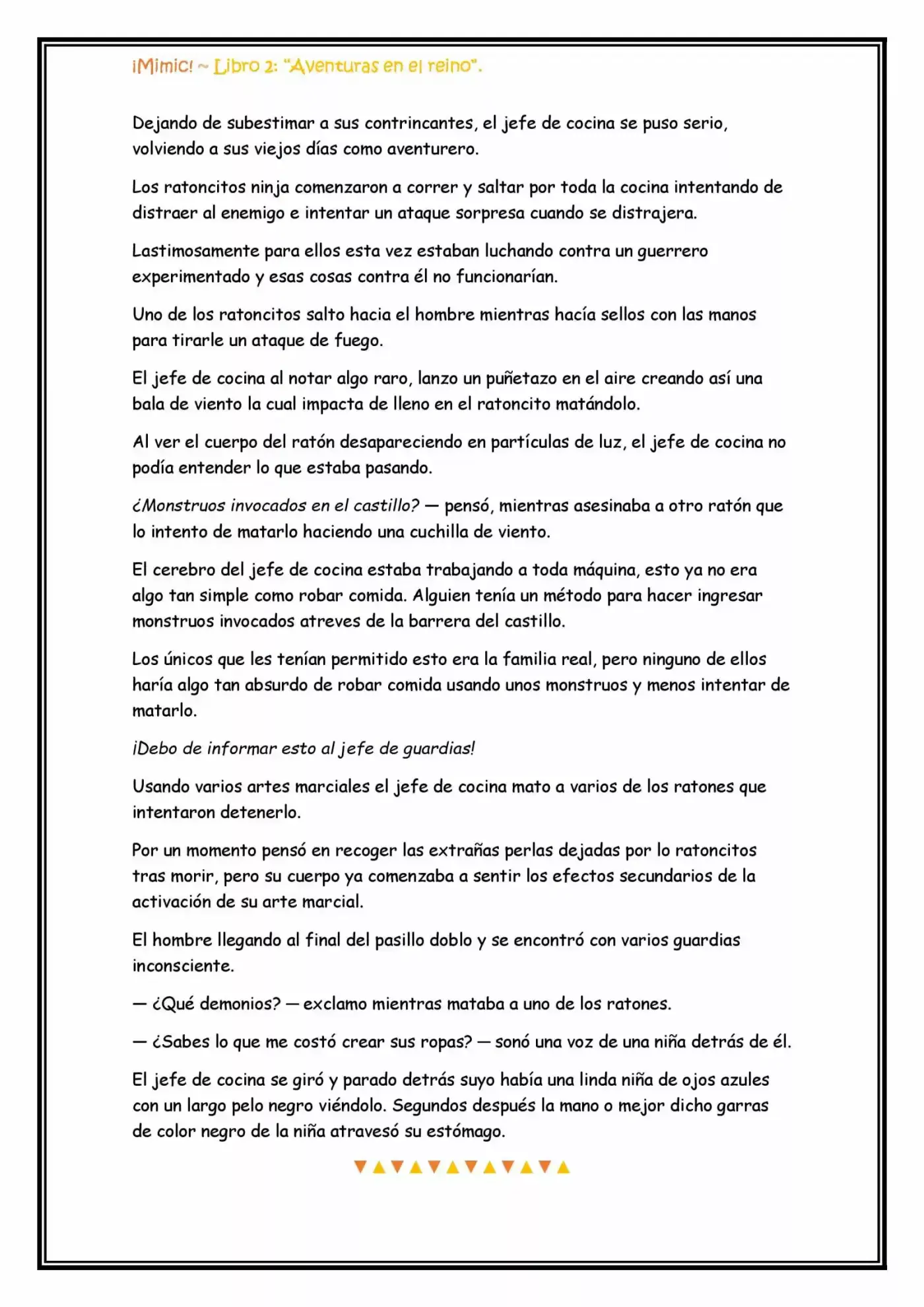 ¡Mimic! capítulo 35, página 8