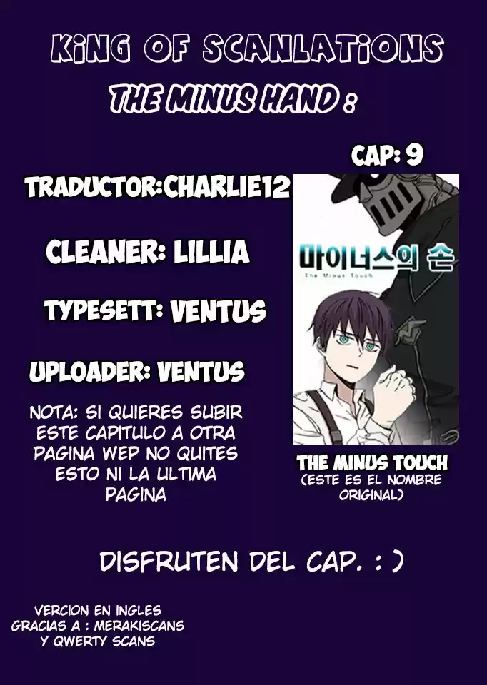 Minus Hand capítulo 9, página 1