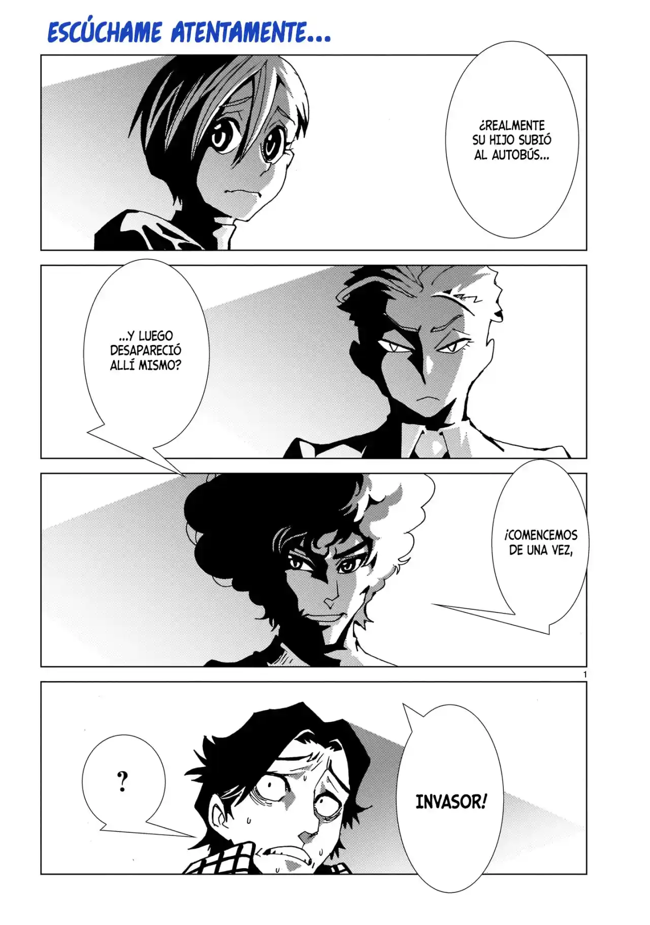 Mirrorman 2D capítulo 13, página 1