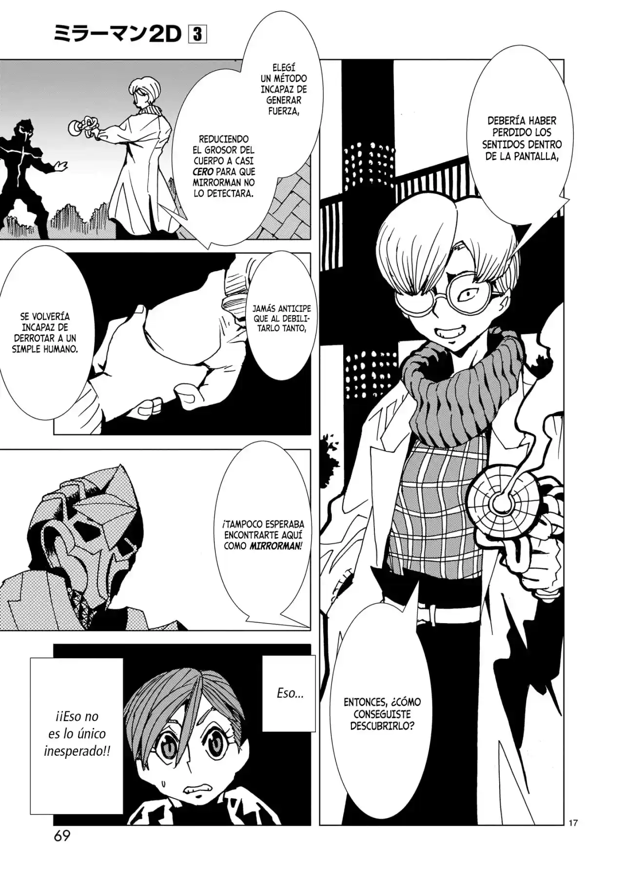 Mirrorman 2D capítulo 13, página 15