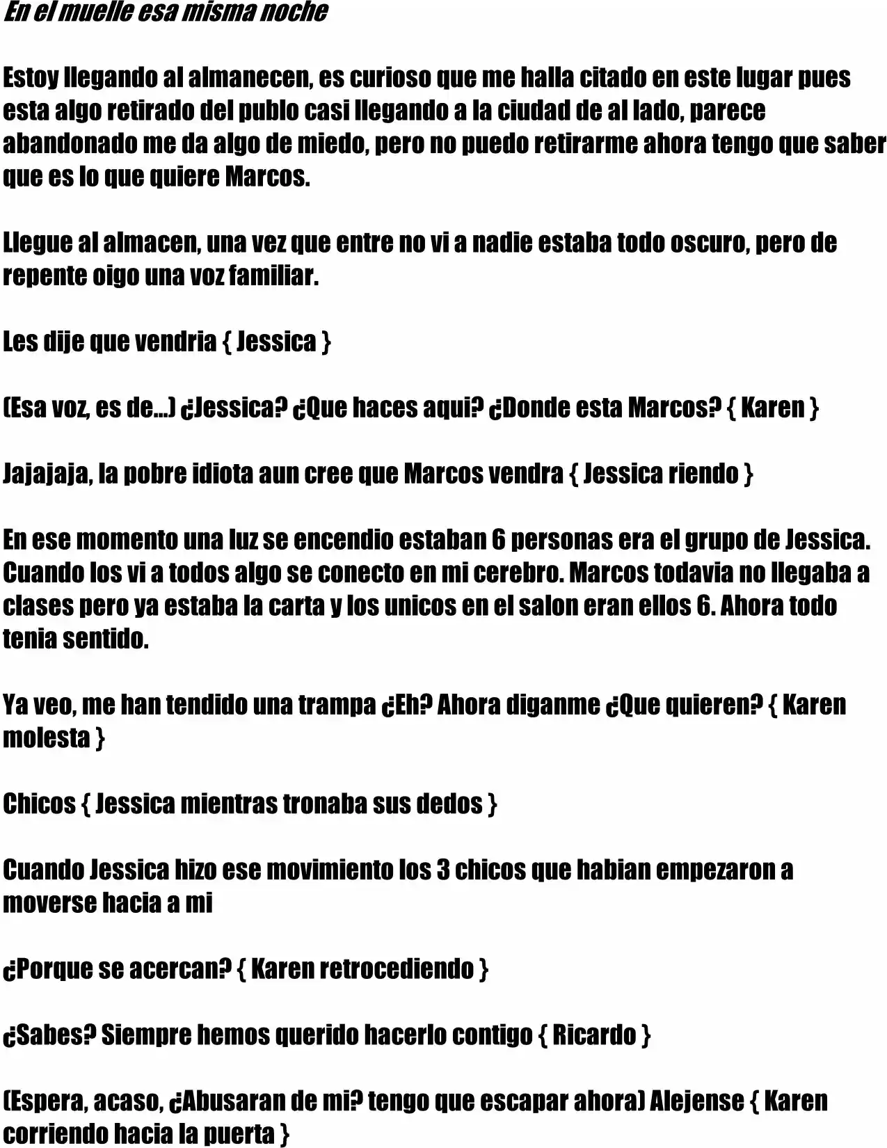 Mis Demonios (Novela) capítulo 2, página 5
