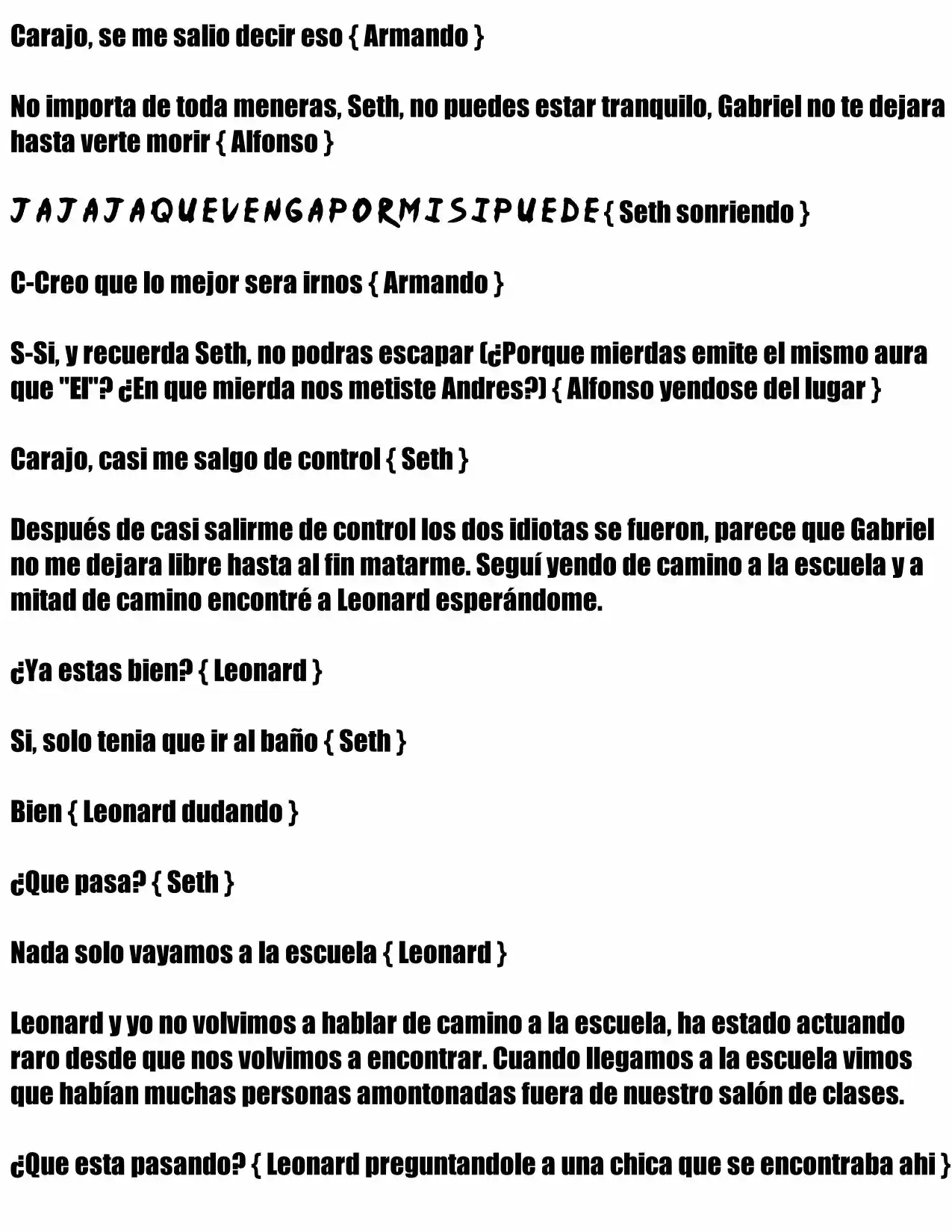 Mis Demonios (Novela) capítulo 8, página 4