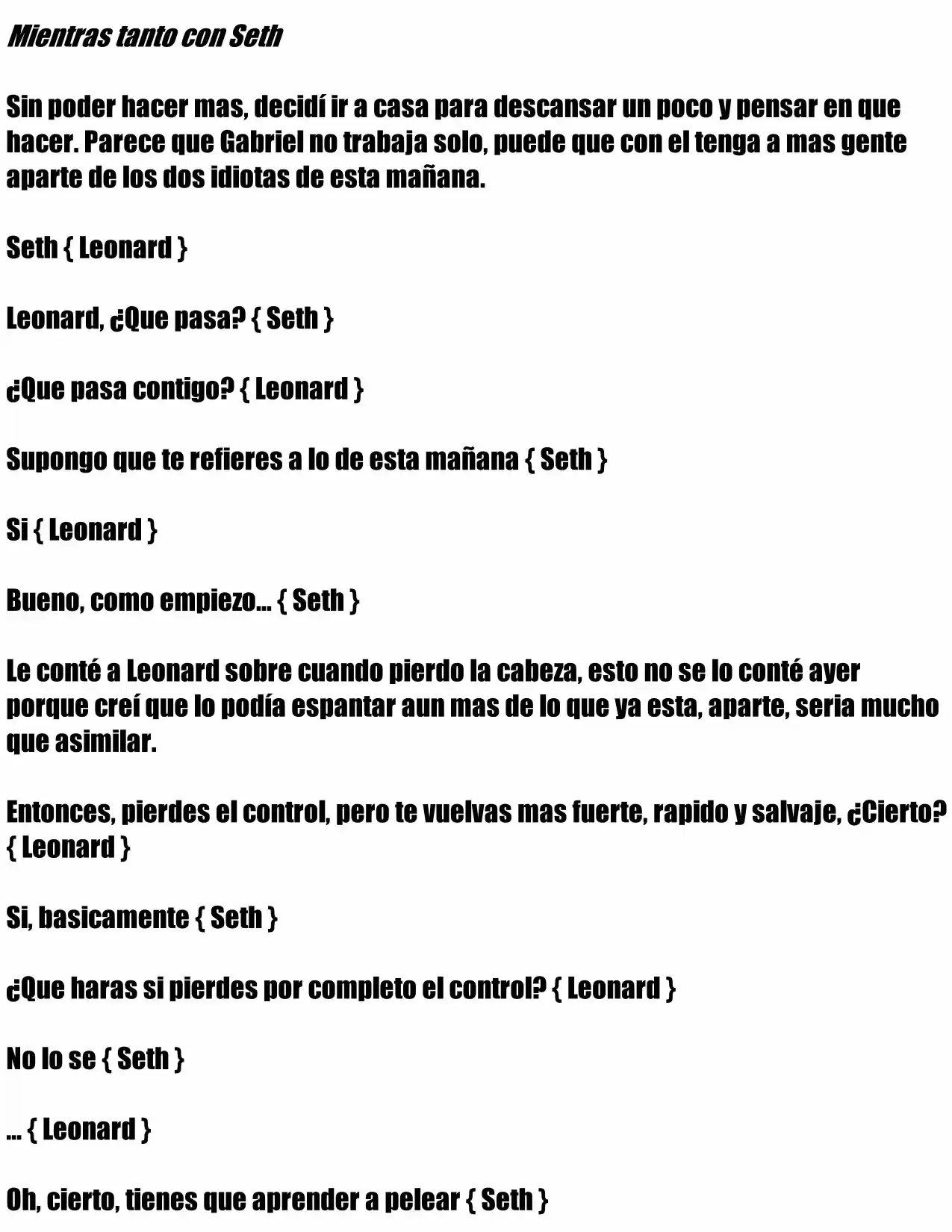Mis Demonios (Novela) capítulo 8, página 9