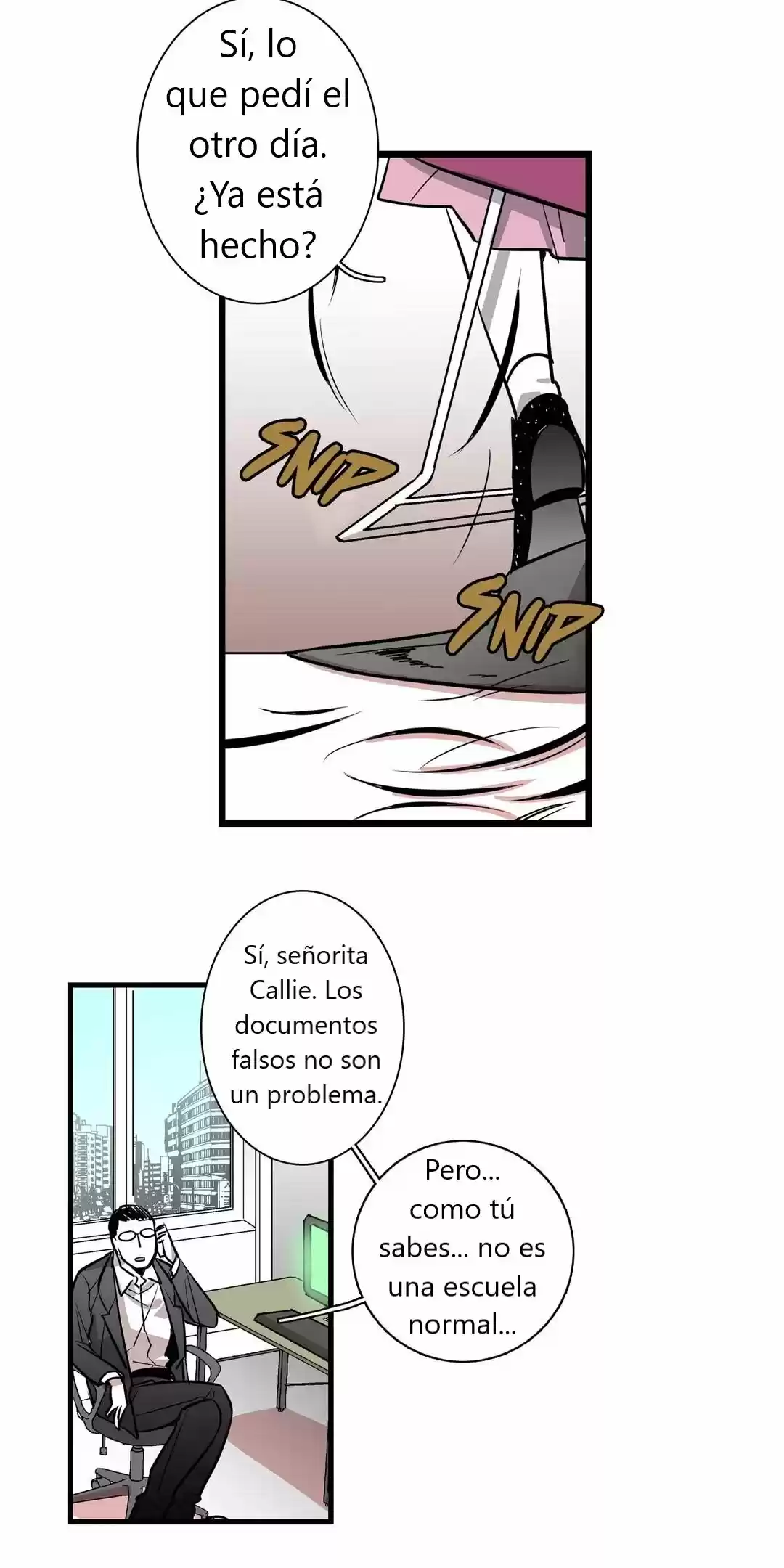 Miss Guillotine capítulo 21, página 2