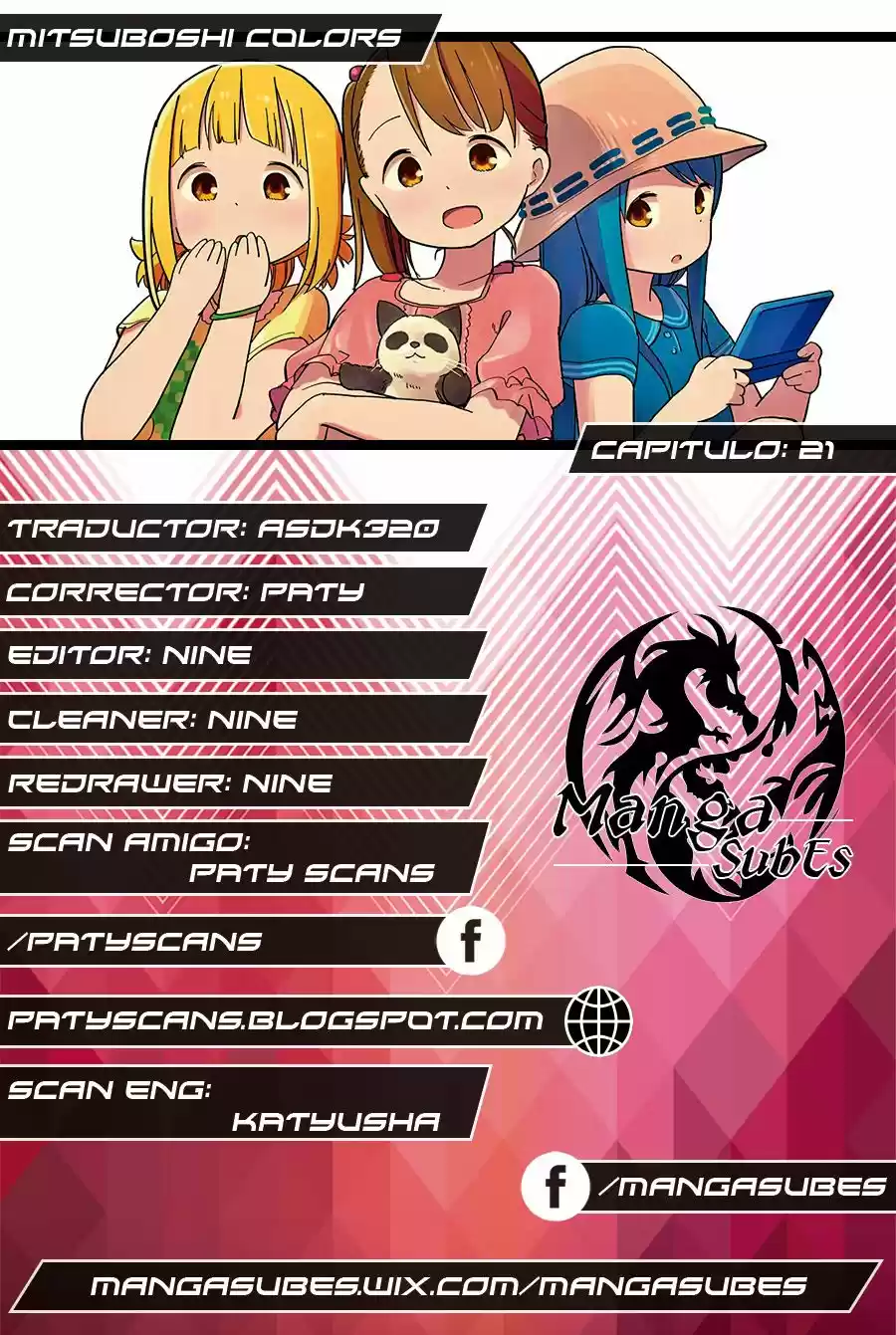 Mitsuboshi Colors capítulo 21, página 1