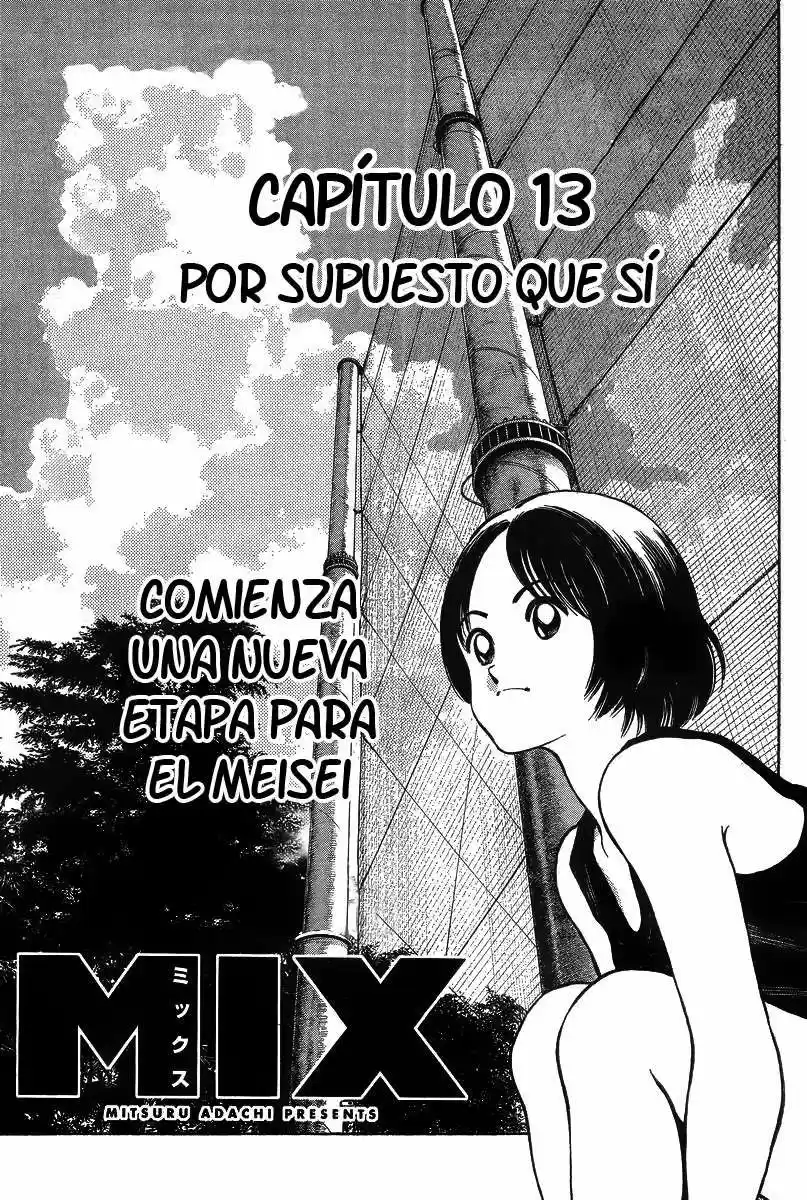 MIX capítulo 13, página 1