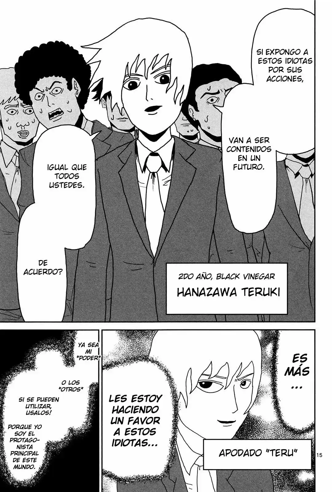 Mob Psycho 100 capítulo 9, página 17