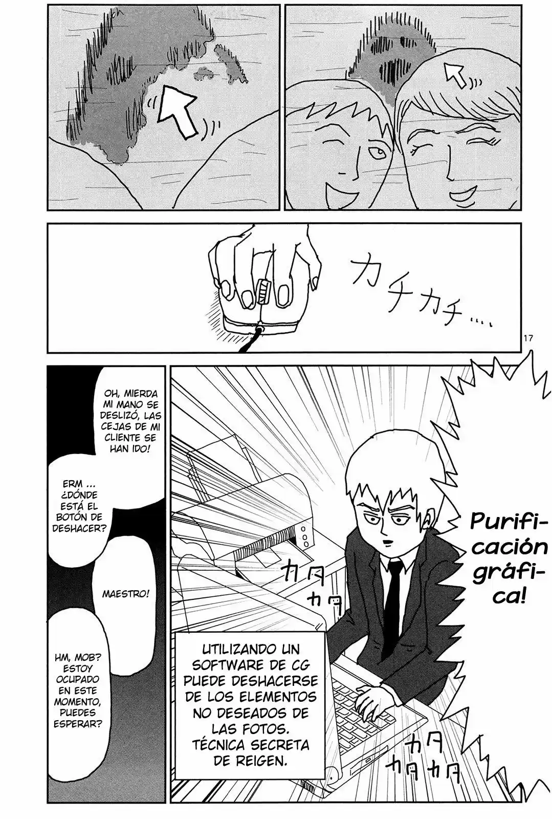 Mob Psycho 100 capítulo 9, página 19