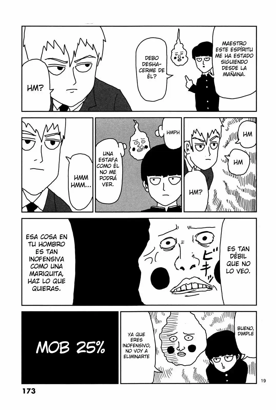 Mob Psycho 100 capítulo 9, página 21