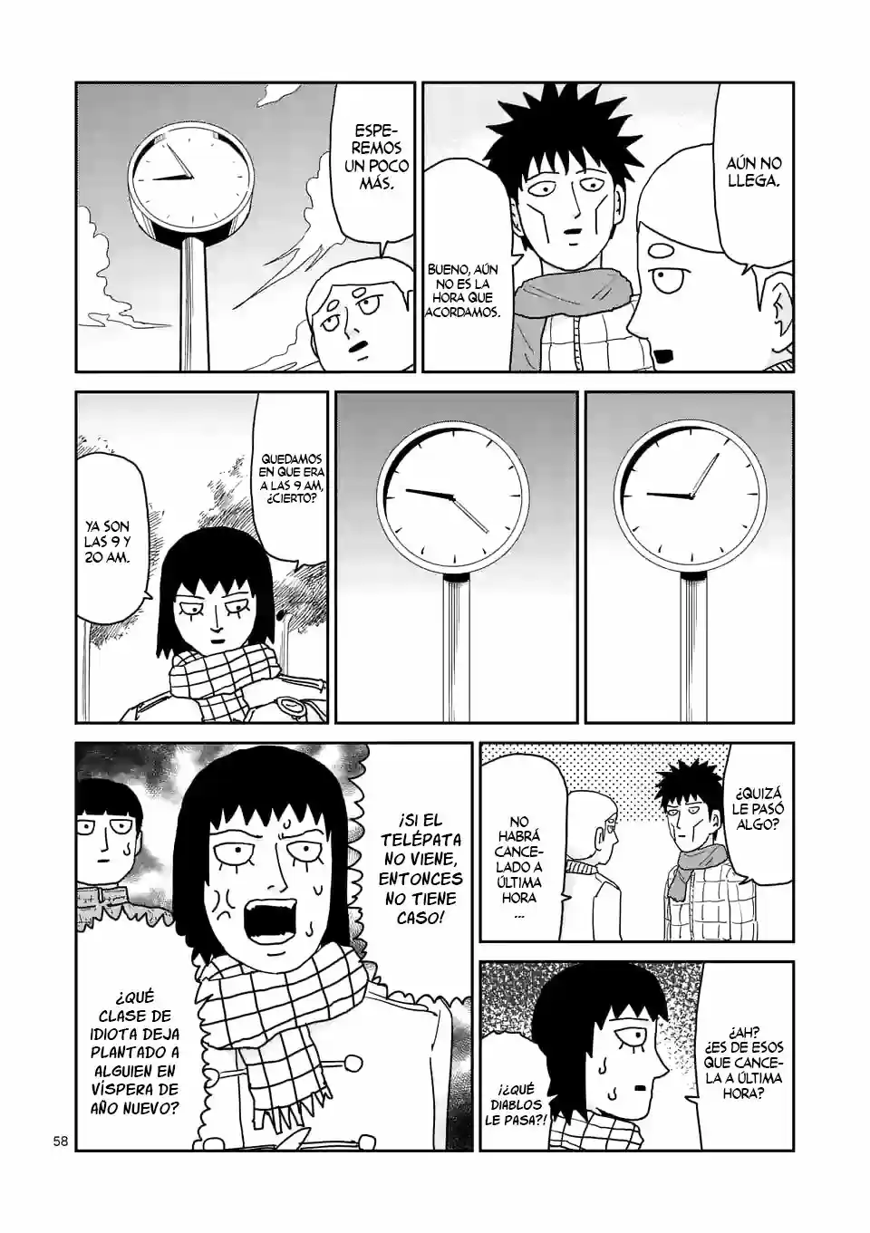 Mob Psycho 100 capítulo 98.7, página 5