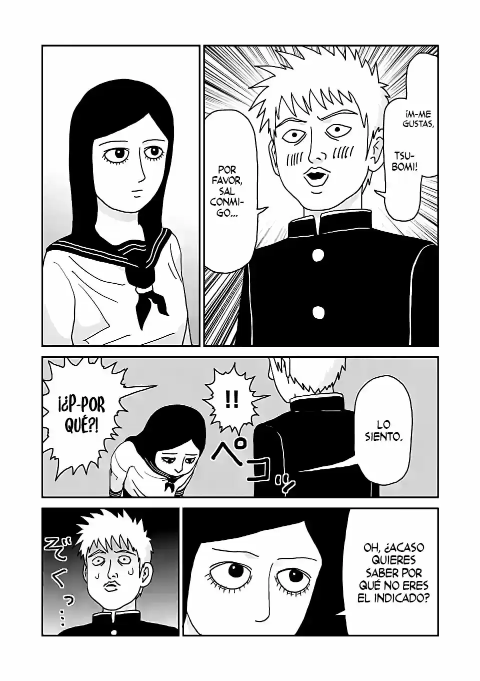 Mob Psycho 100 capítulo 99.2, página 2