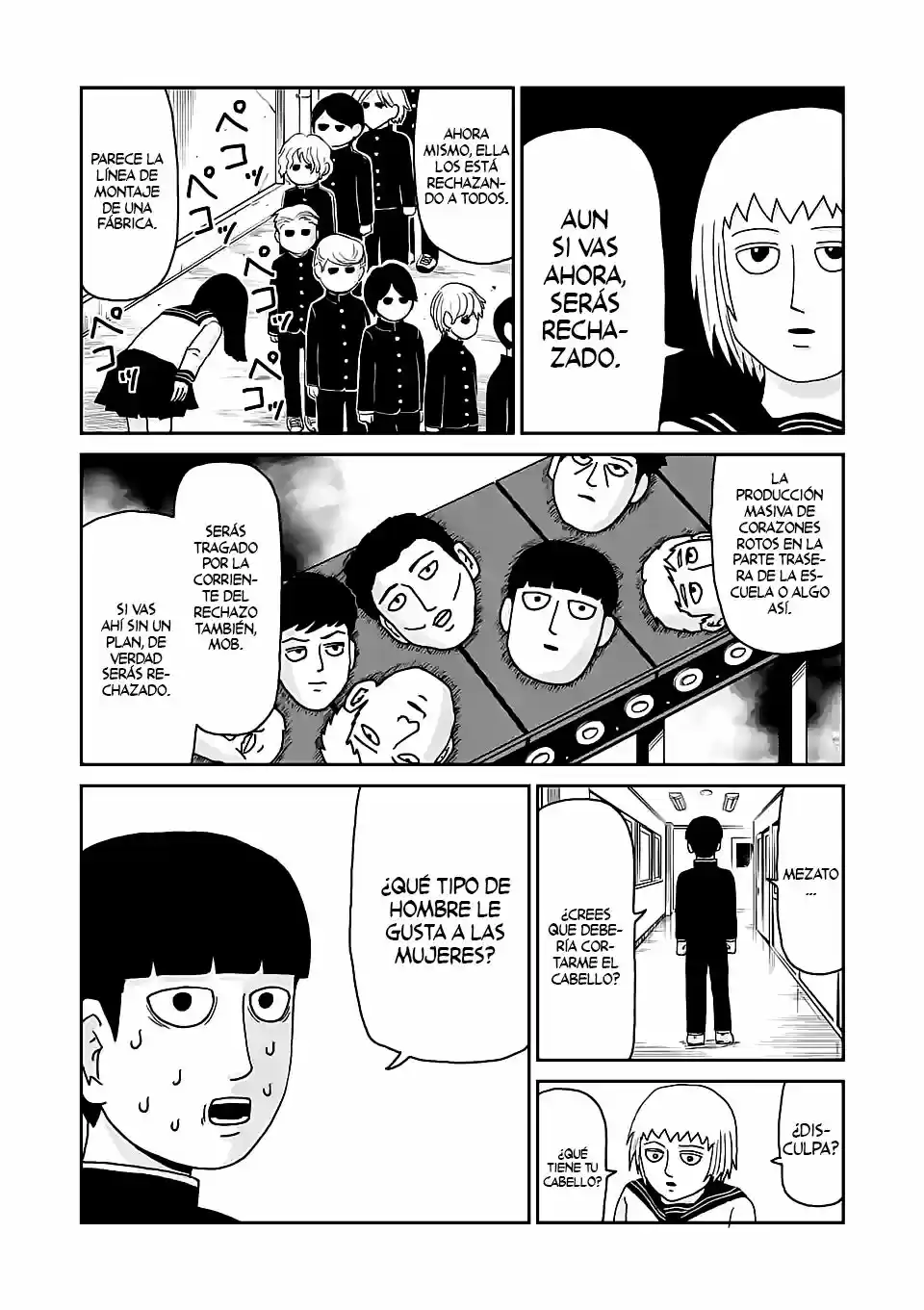 Mob Psycho 100 capítulo 99.2, página 6