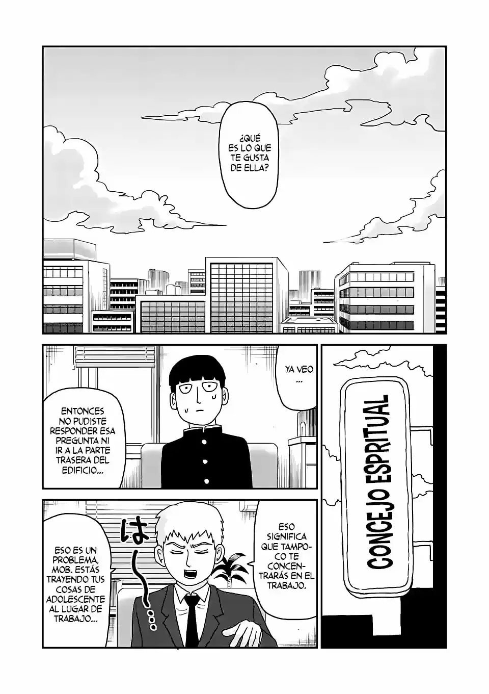 Mob Psycho 100 capítulo 99.2, página 9