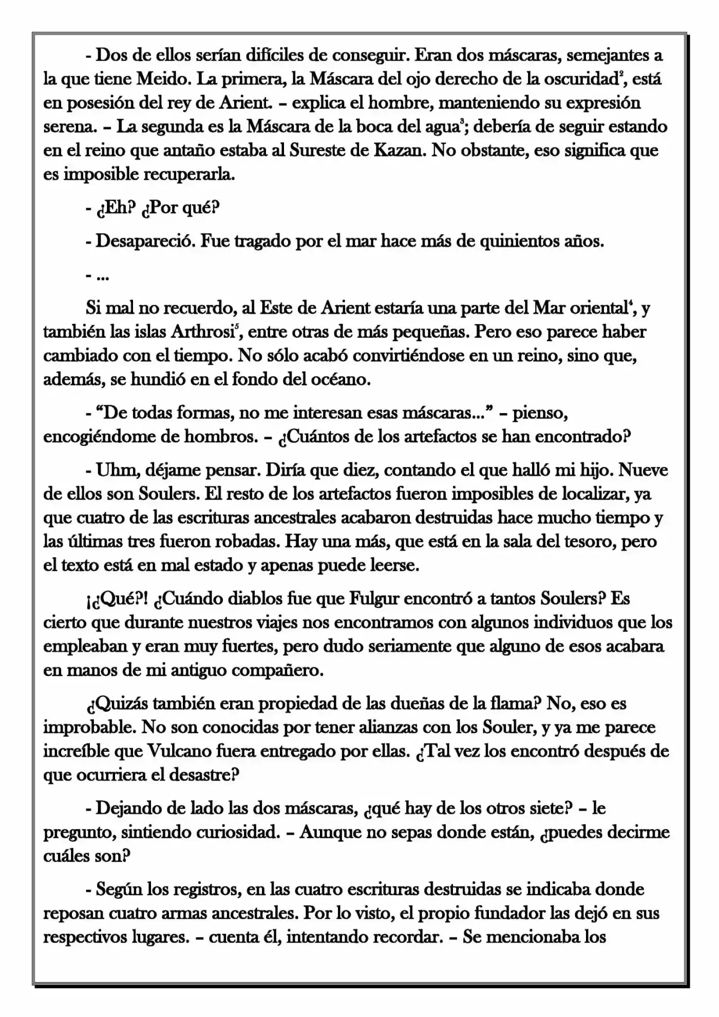 Monochrome Cross - Remade (Novela) capítulo 113, página 6