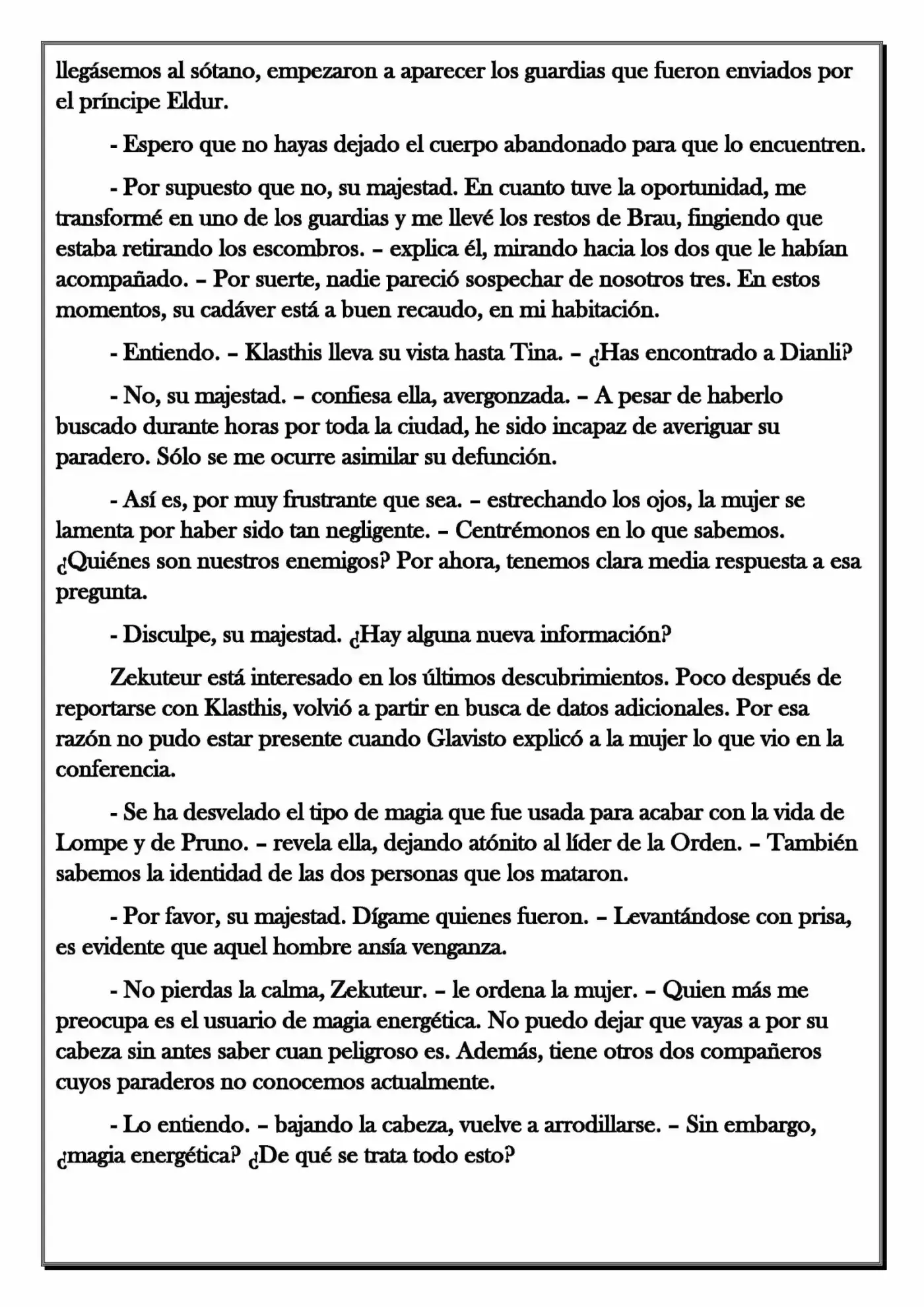 Monochrome Cross - Remade (Novela) capítulo 113, página 9