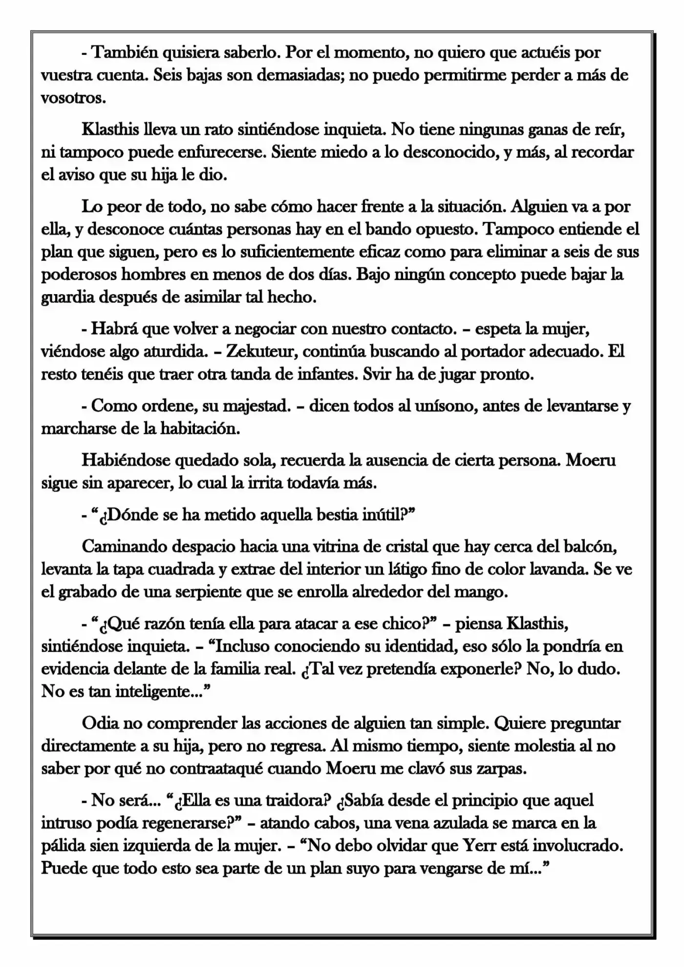 Monochrome Cross - Remade (Novela) capítulo 113, página 10