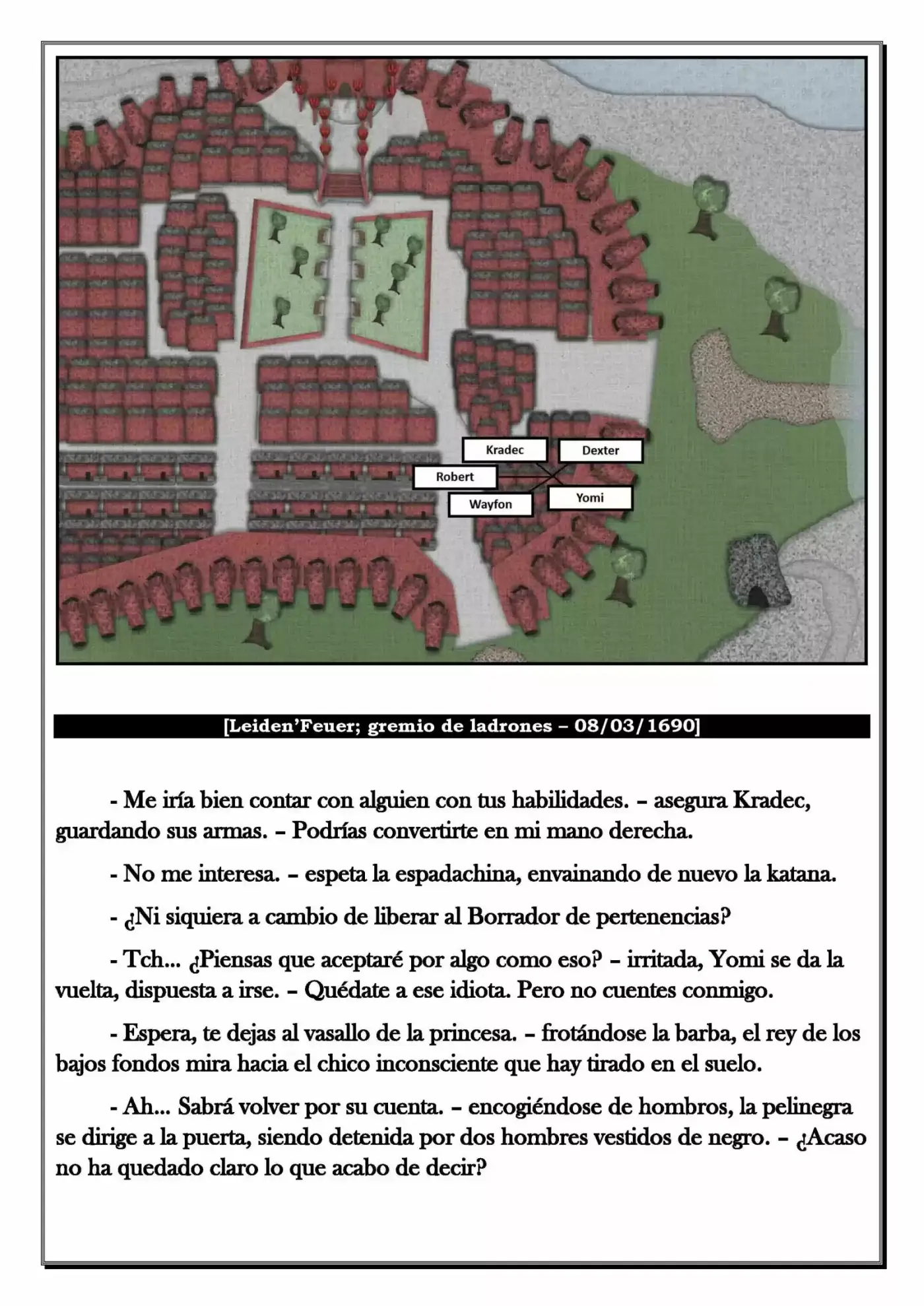 Monochrome Cross - Remade (Novela) capítulo 113, página 12