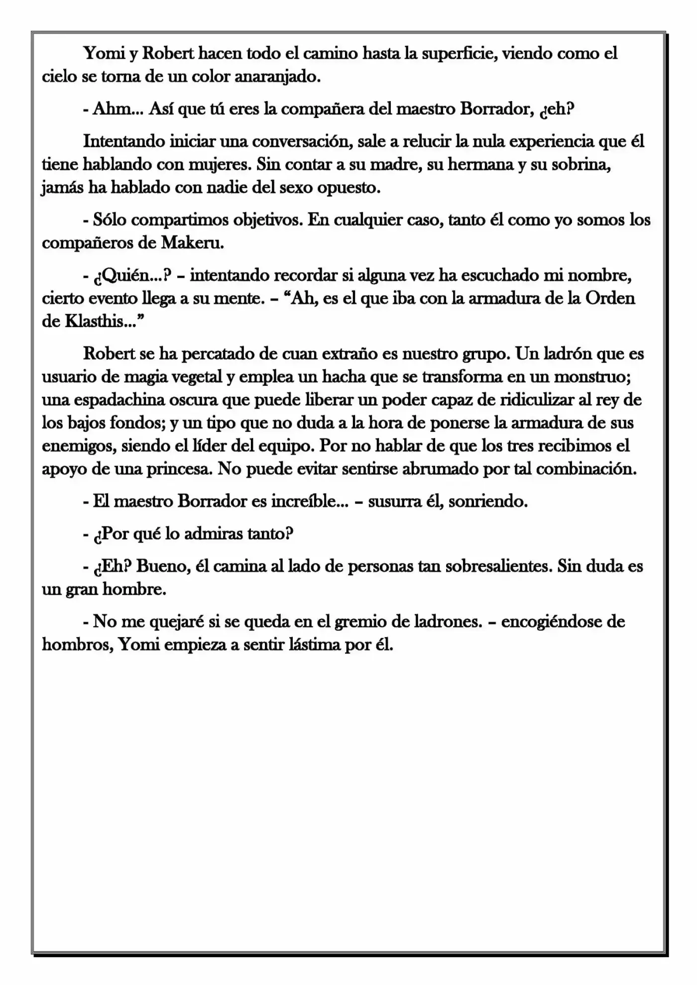 Monochrome Cross - Remade (Novela) capítulo 113, página 14