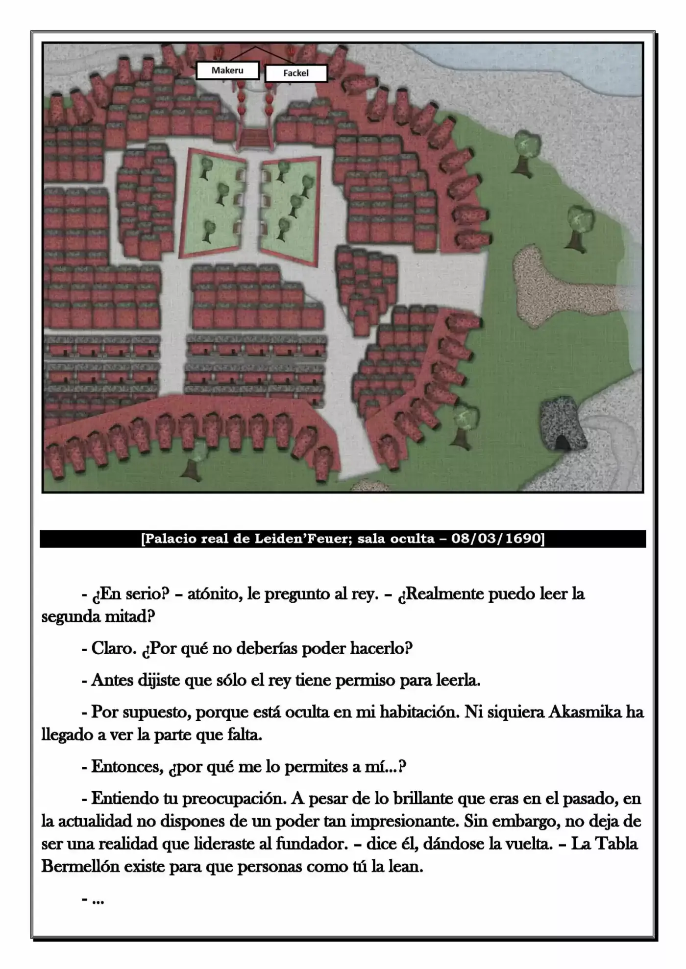 Monochrome Cross - Remade (Novela) capítulo 113, página 15