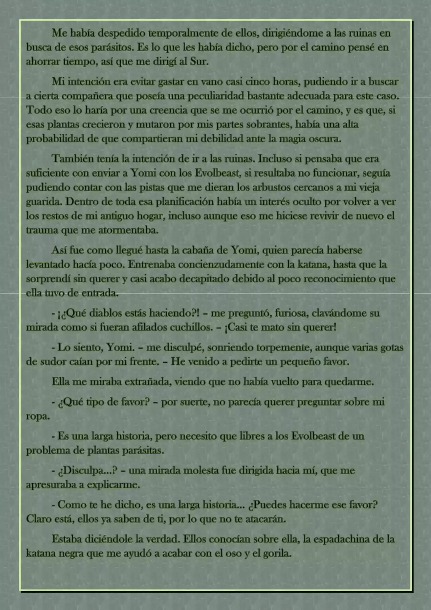 Monochrome Cross capítulo 13, página 12